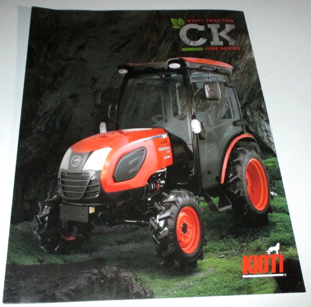 *Kioti CK 10SE Series CK3510SE HC & CK4010SE HC Tractor Sales Brochure 12/16