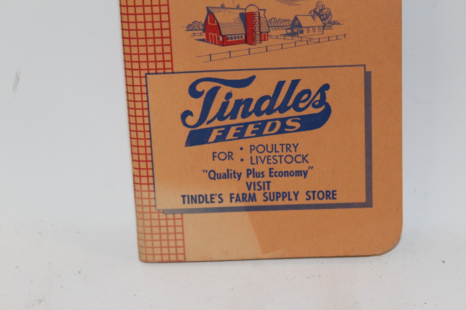 Vintage Tindles Feed Poultry Livestock Farmers Hand Book 1969-1970