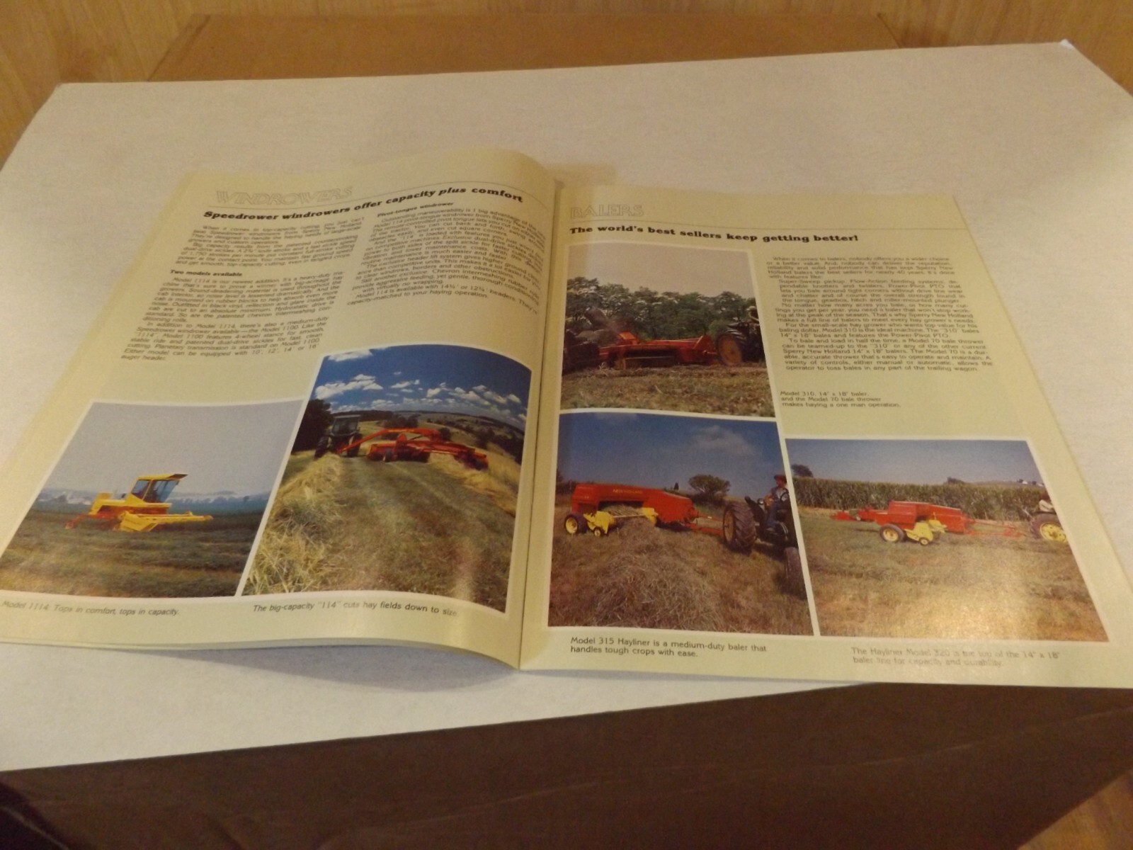 1980 SPERRY NEW HOLLAND EQUIPMENT BUYER’S GUIDE , LIT # 6175158