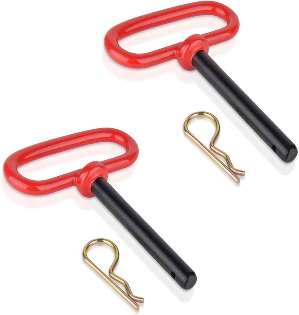 Trailer Hitch Pin 1 2 x 3 5 8 Inch 2 Pack New