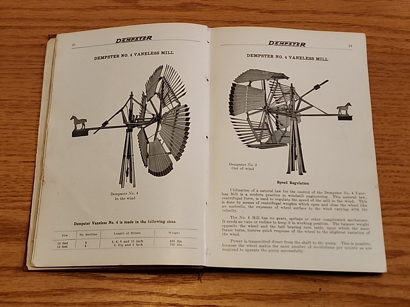 Vintage 1922 Dempster Mill Catalog 11 Windmill Pump Tank Engines Beatrice NE