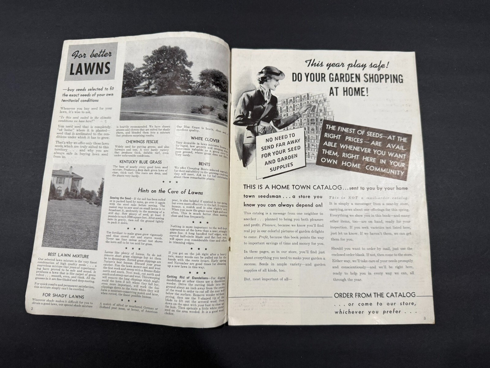 1930’s Glen Brothers & HB Burdick’s Fruit, Flowers, Seed Brochures…..2 Items