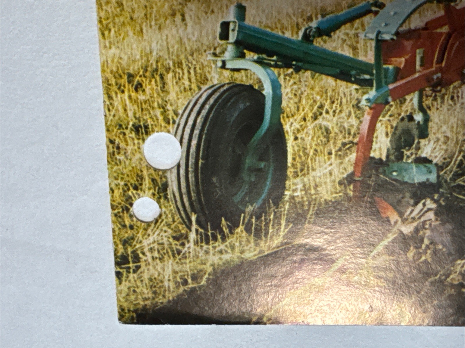 Kvernelands Fabrikk color Semimounted Plowing Vintage Farming Brochure