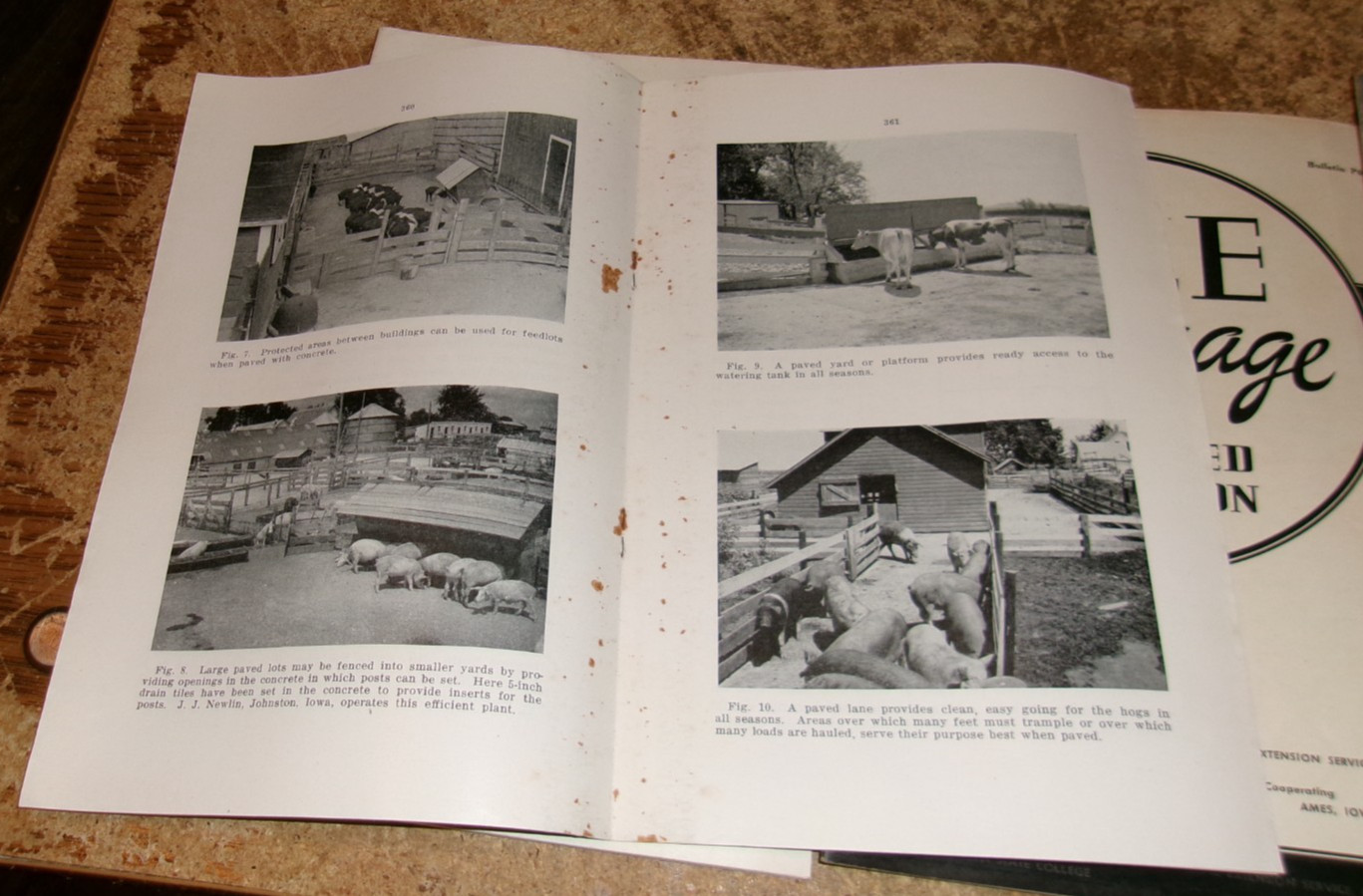 5-lot 1940’s-50’s Iowa State,U of I + USDA assorted bulletins good used