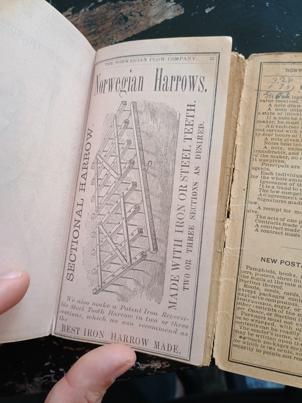1884 Norwegian Plow Co. Dubuque Iowa Illustrated Catalogue Agricultura Equipment