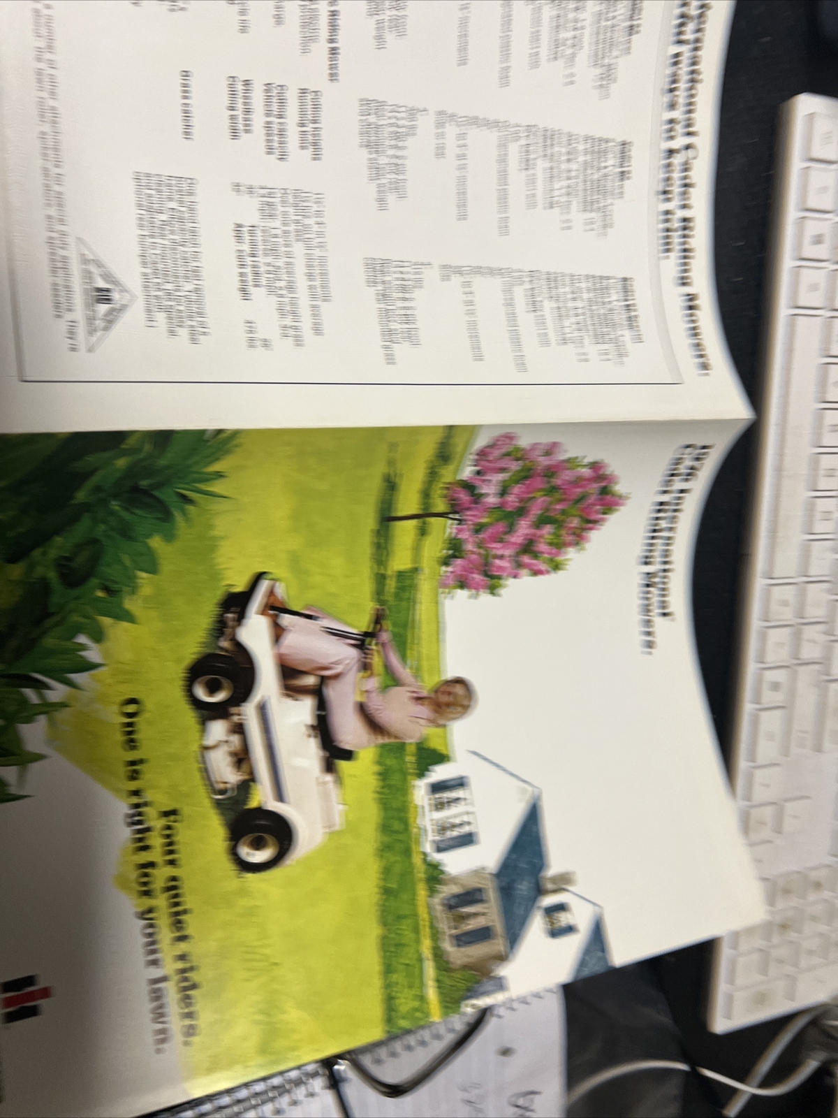 1976 International Cadet Riding Mowers Brochure
