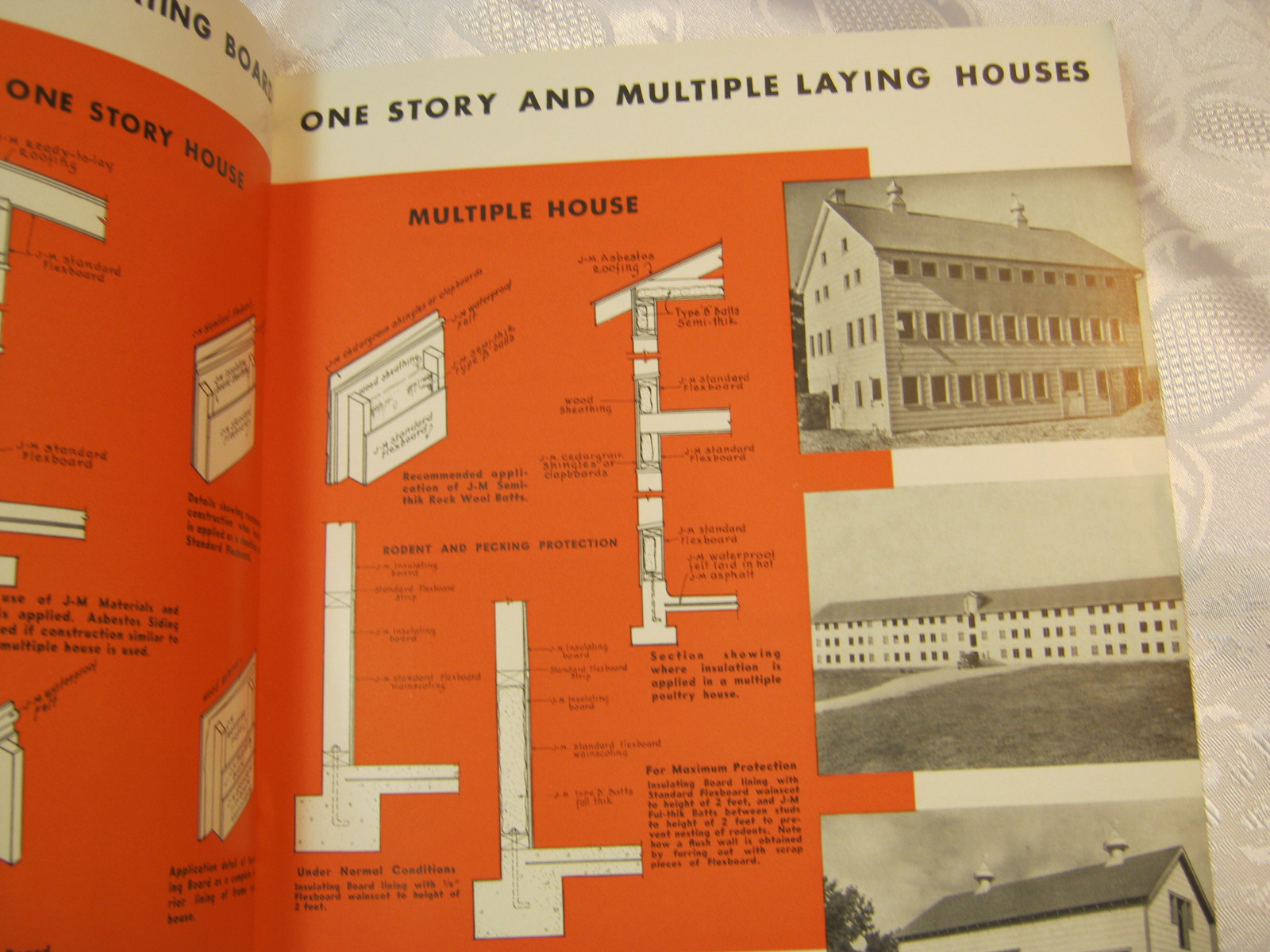 1930’s vintage Poultry Houses Farm vintage farming 14 page booklet brochure