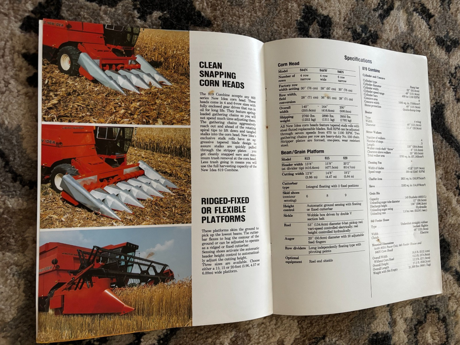 New Idea Combine For 1984 Brochure DCPA26