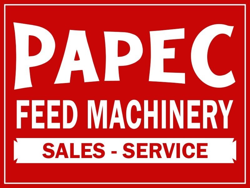 PAPEC Feed Machinery Sales & Service New Metal Sign: 12×16″ Ships Free