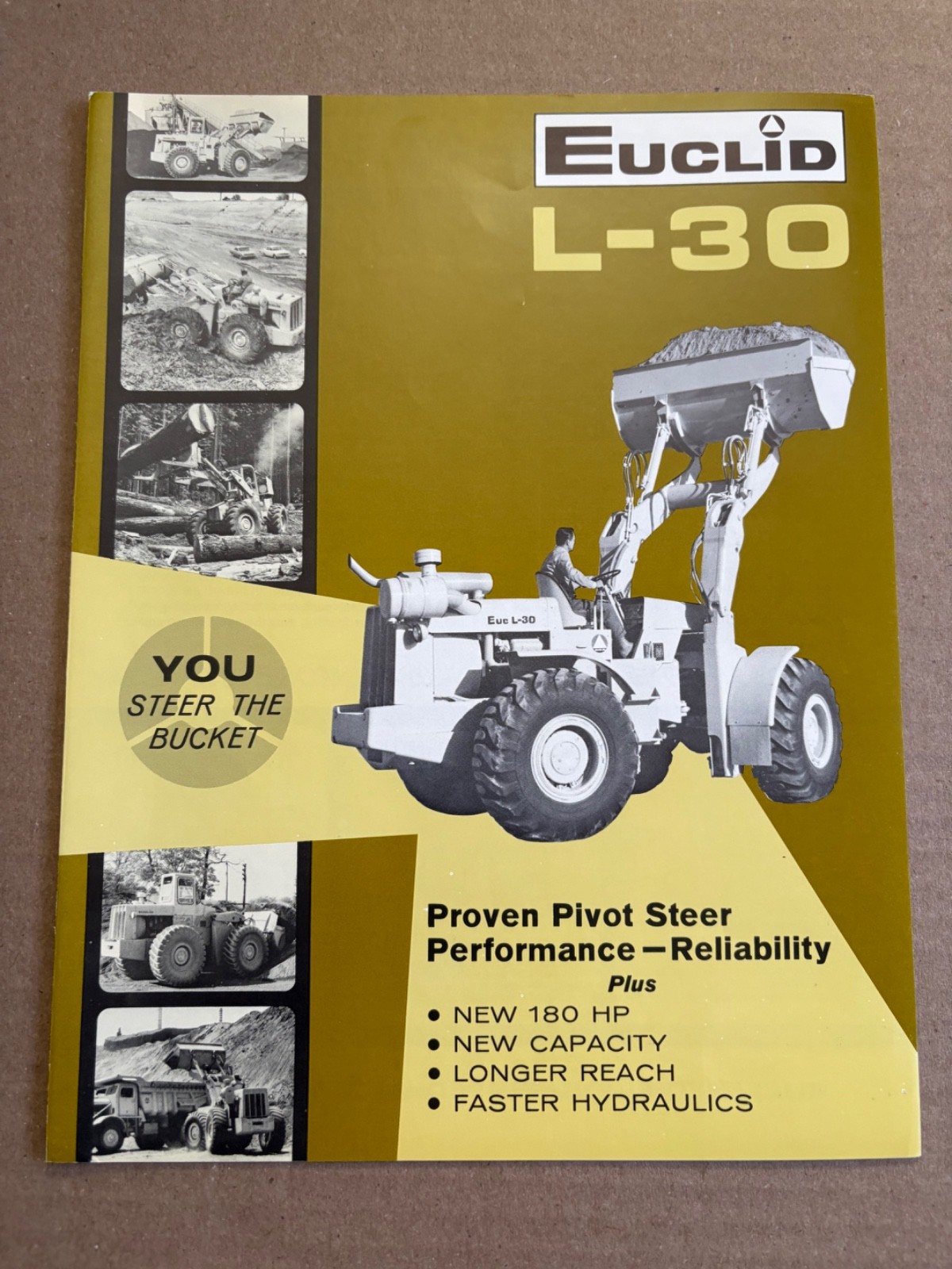 Vintage Euclid L-30 Loader Sales Brochrue