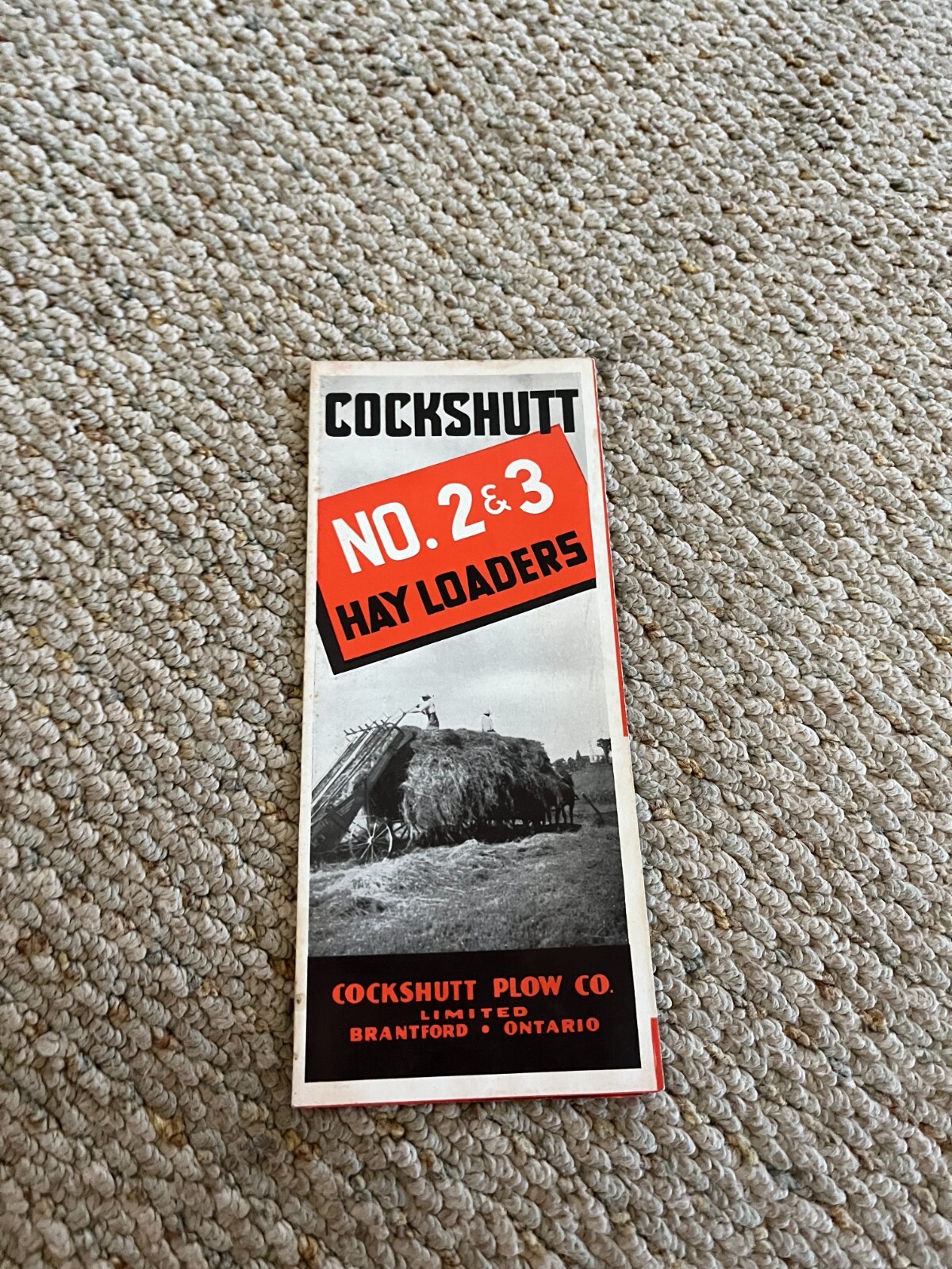 Cockshutt No. 2 & 3 Hay Loader Brochure FCCA