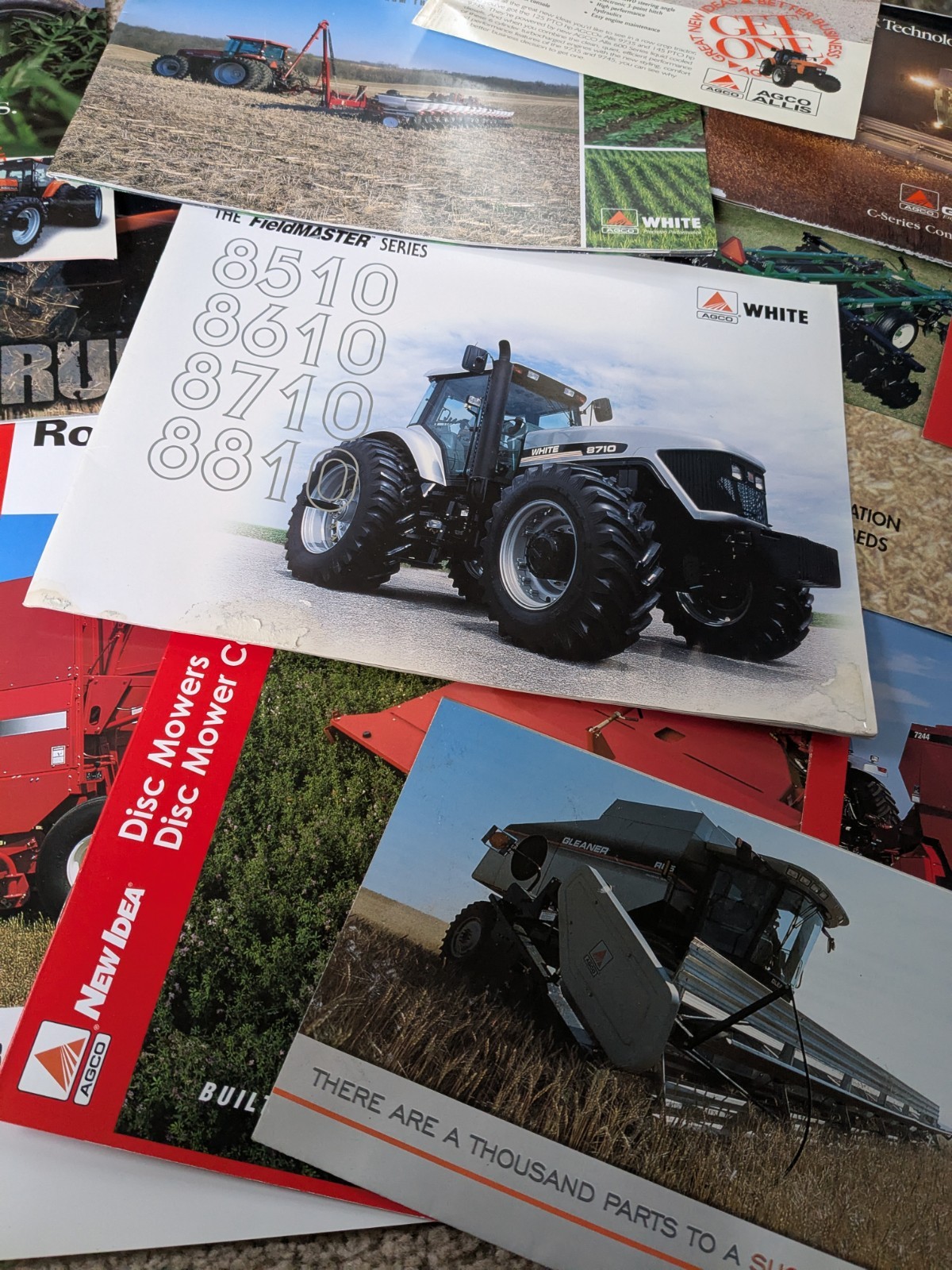 1990’s-Early 2000’s Agco White Paper Ephemera Lot