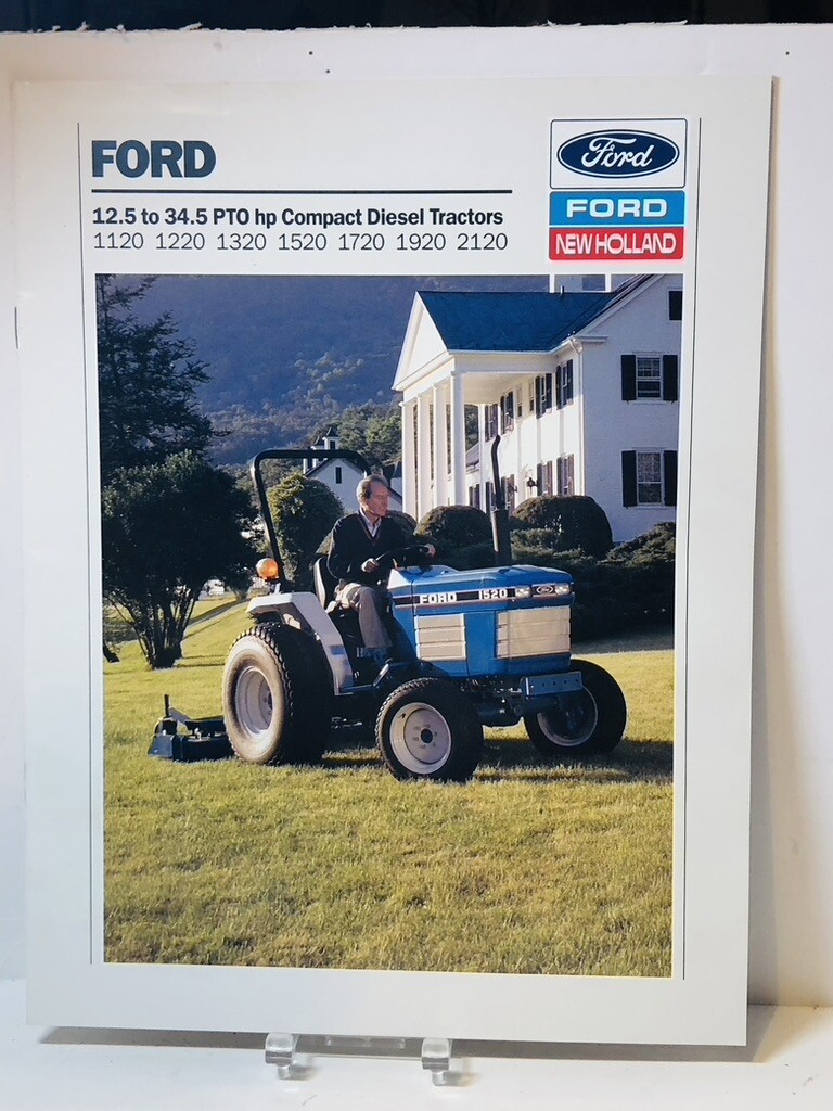 1996 New Holland 16 to 47 PTO HP Compact Diesel Tractors 1215 – 3415 Brochure