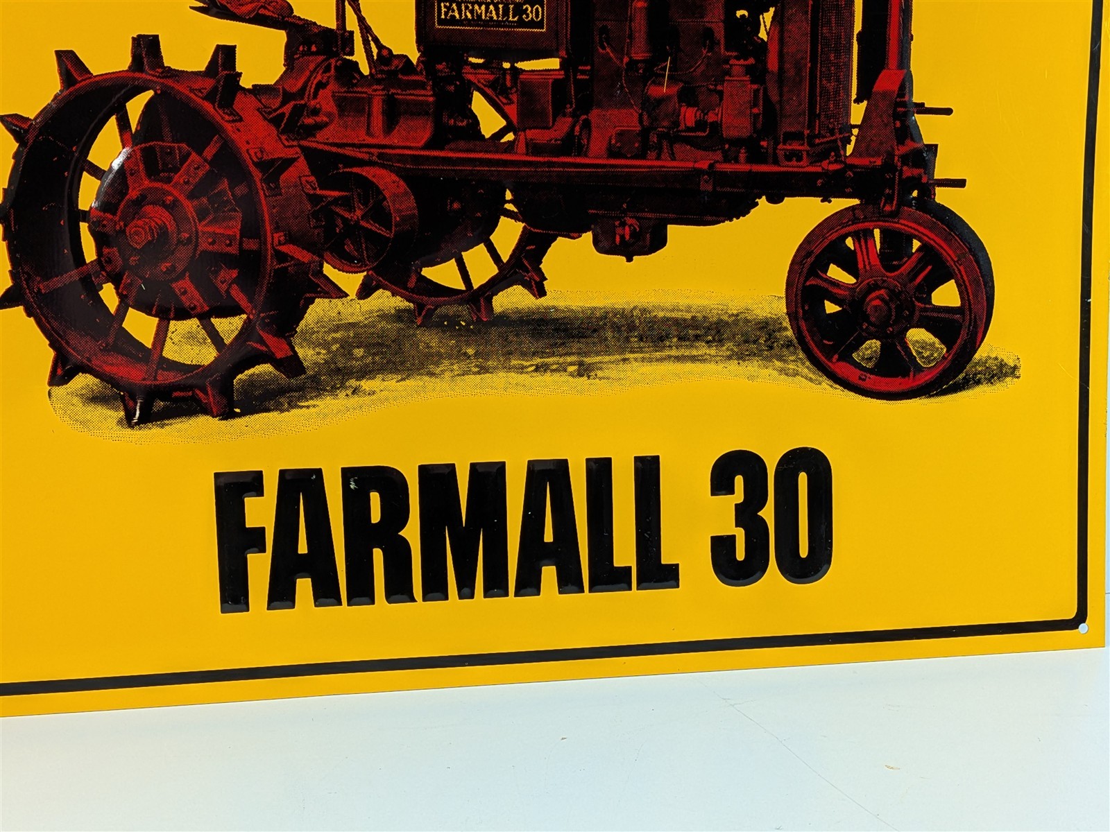 McCormick-Deering Farmall 30 Tractor 14″ Tin Sign
