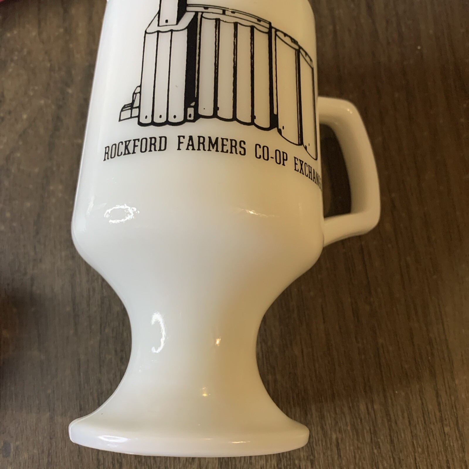 Vtg 1978 Rockford Iowa Farmers Co-Op Exchange Mug