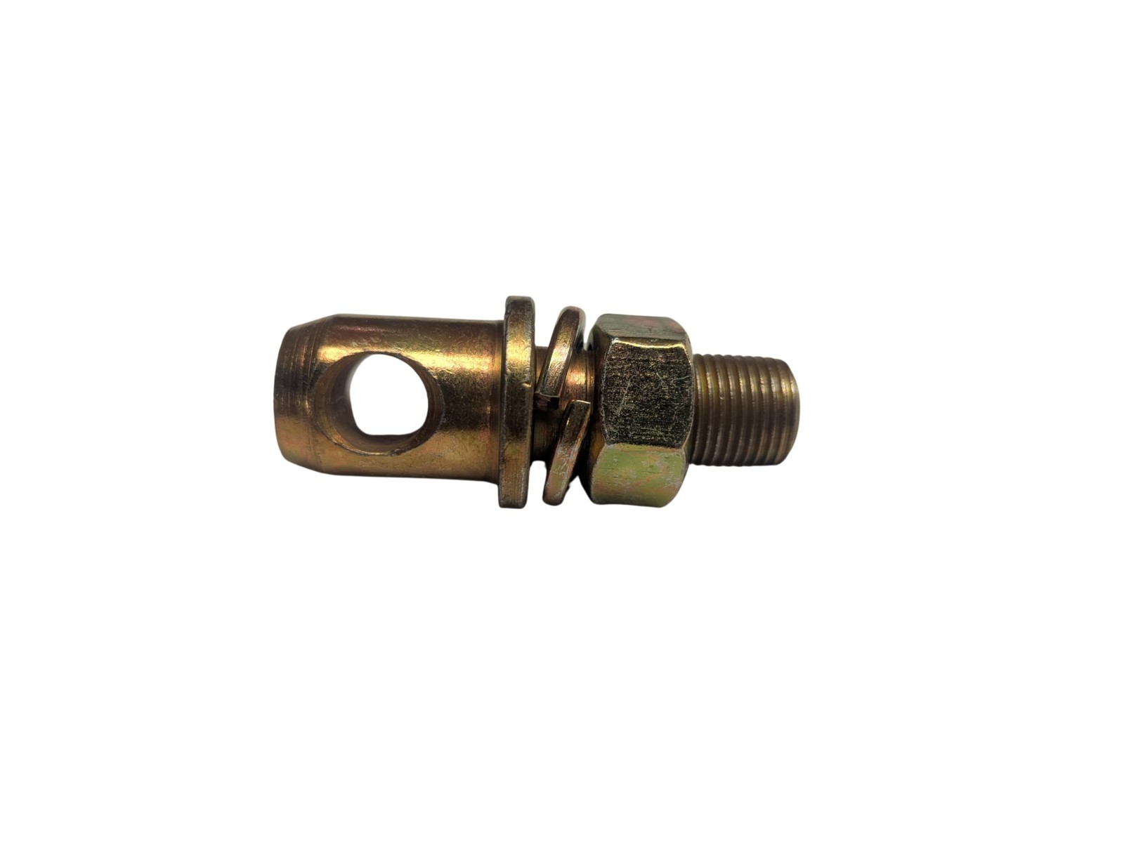 2 Pack Stabilizer Pins with Nuts & Washers for Tractors & Trailer Ramps, 7/8″ Di