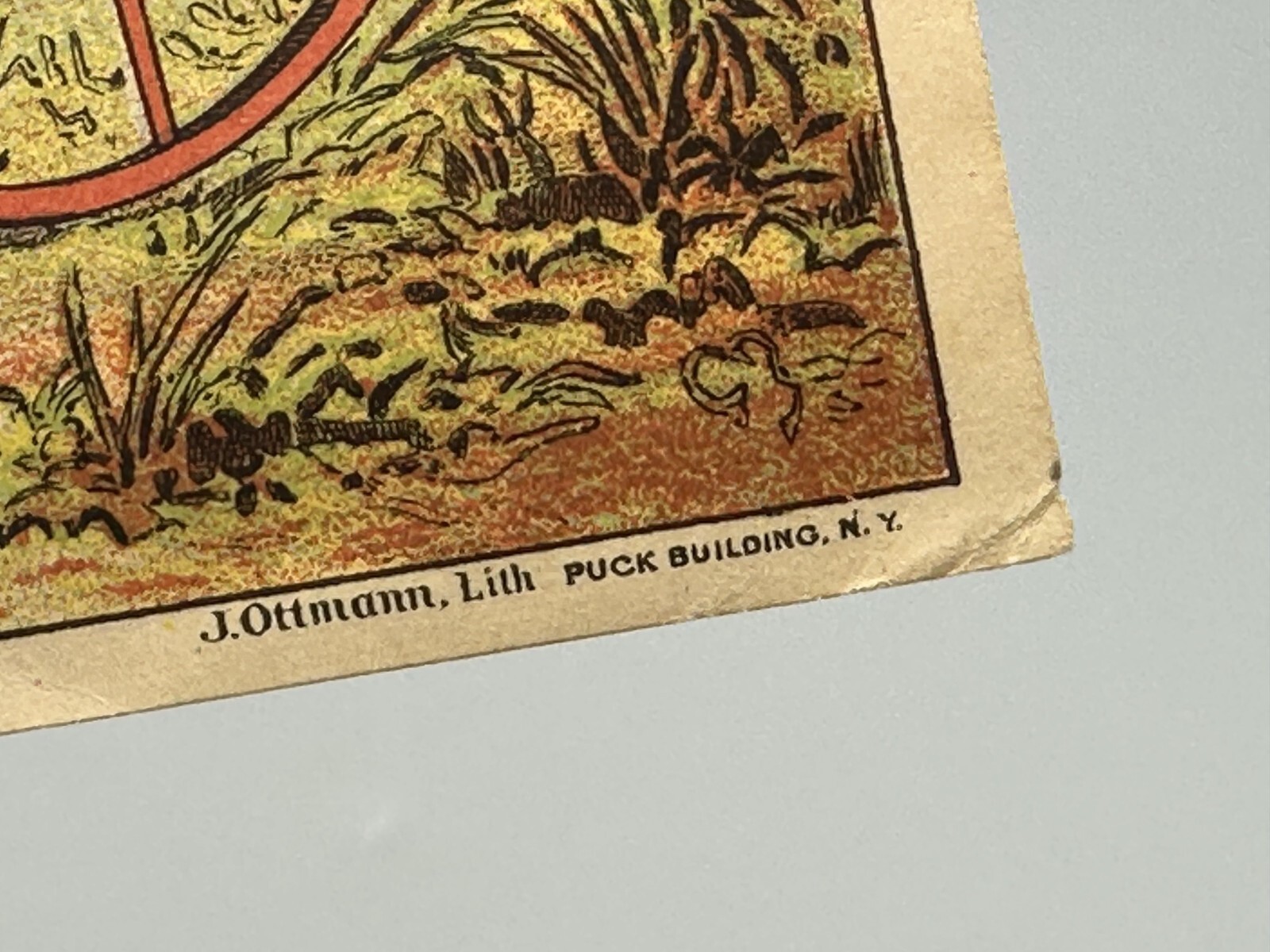 1880s SR NYE’s Rake Victorian FARM Advertising Fold Trade Card CHICOPEE FALLS MA