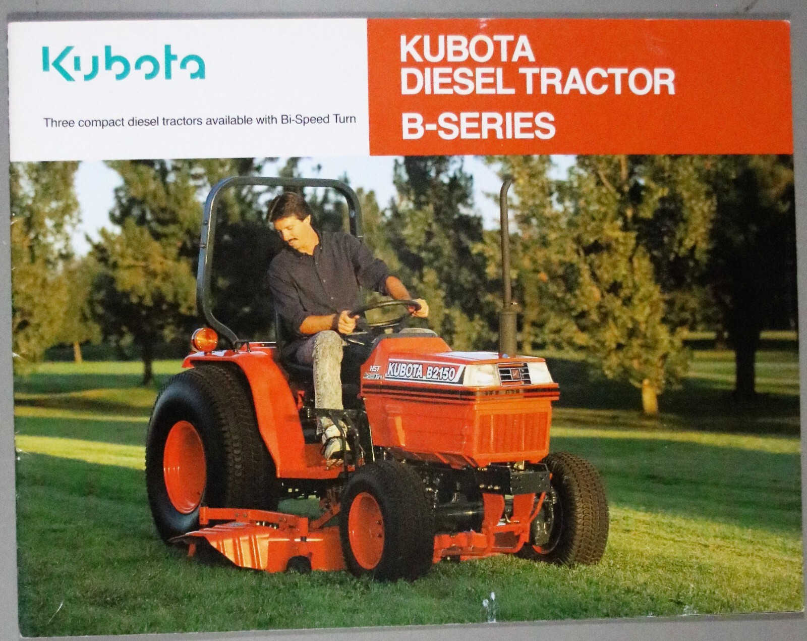 4 KUBOTA Brochures/Literature Diesel Tractor B-Series 4WD Compact B7100HSD (F)