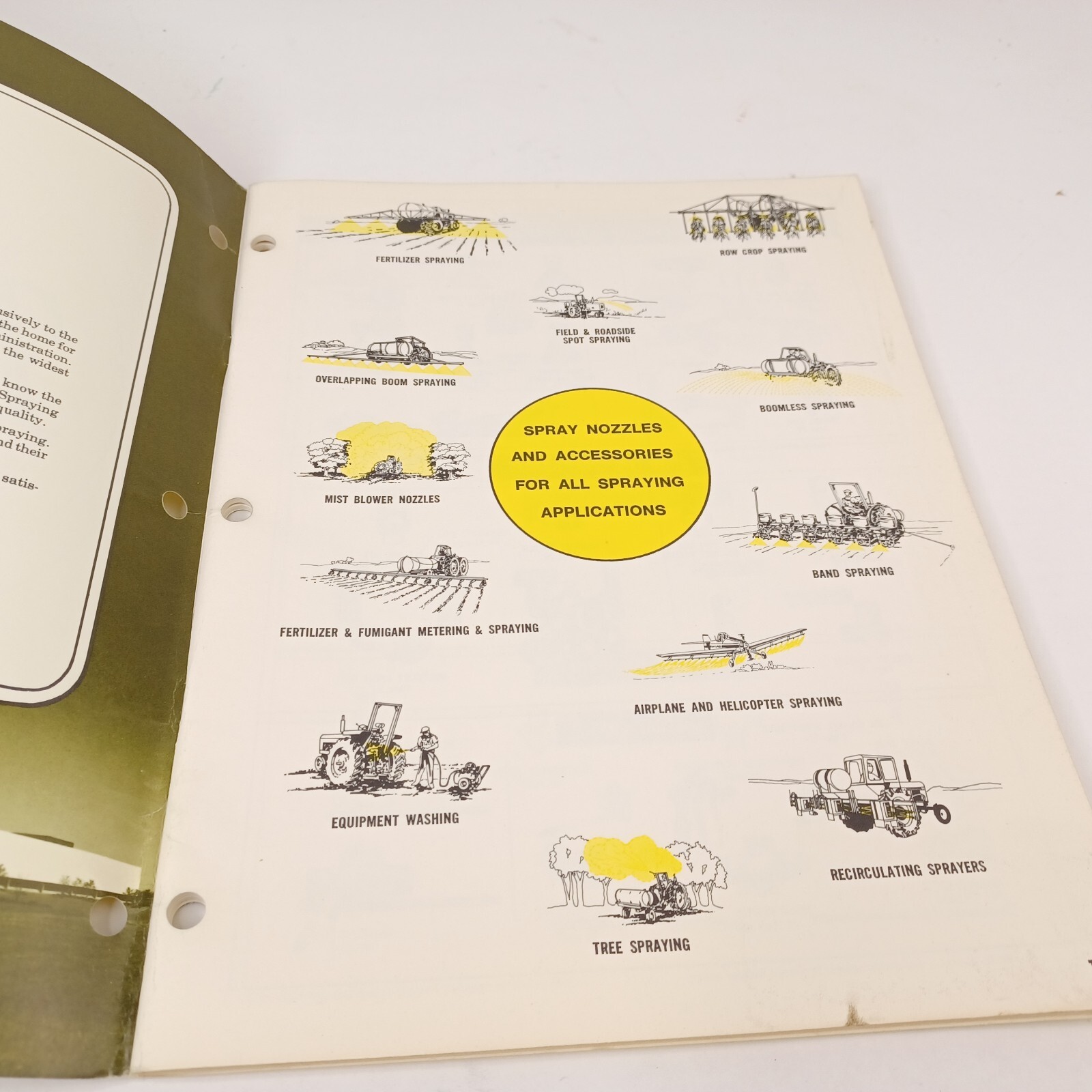 Vintage TeeJet Farming Vintage Catalog 37 Agriculture Spray Nozzles Manual