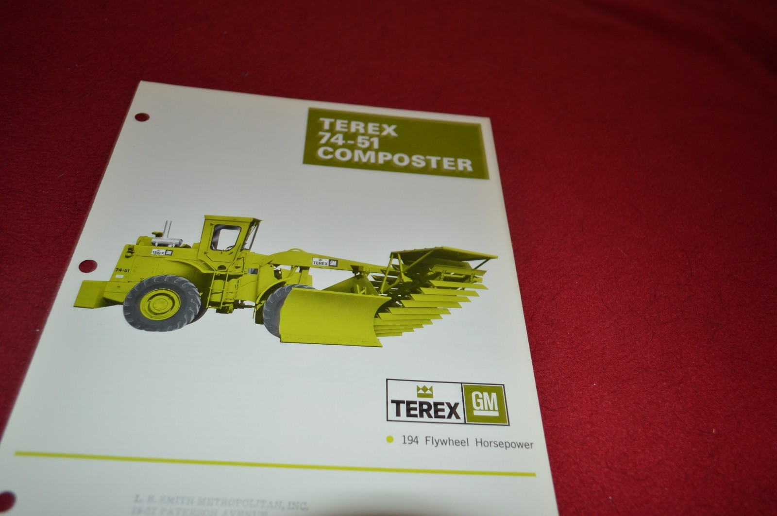 Terex 72-51 Composter Dealer’s Brochure DCPA4 ver3