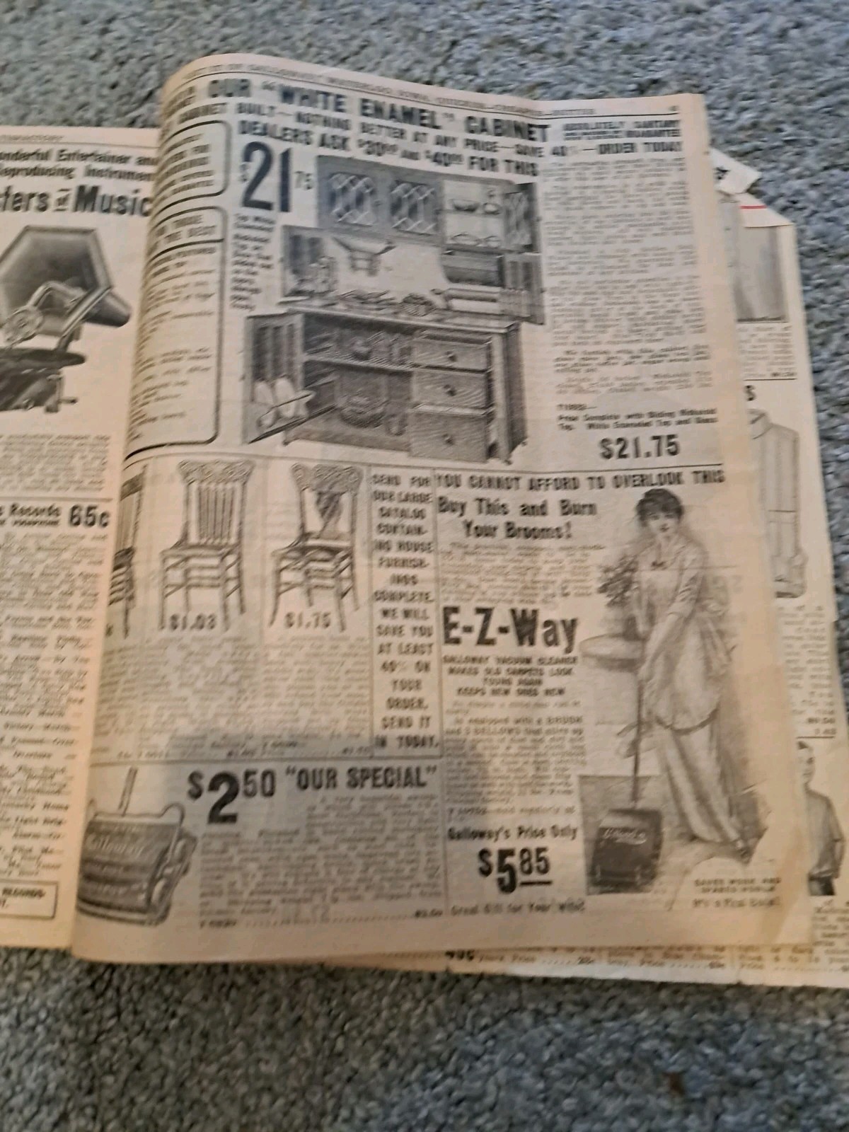 1914 Galloway Catalog Farm Equipment Plows Clothing Stoves