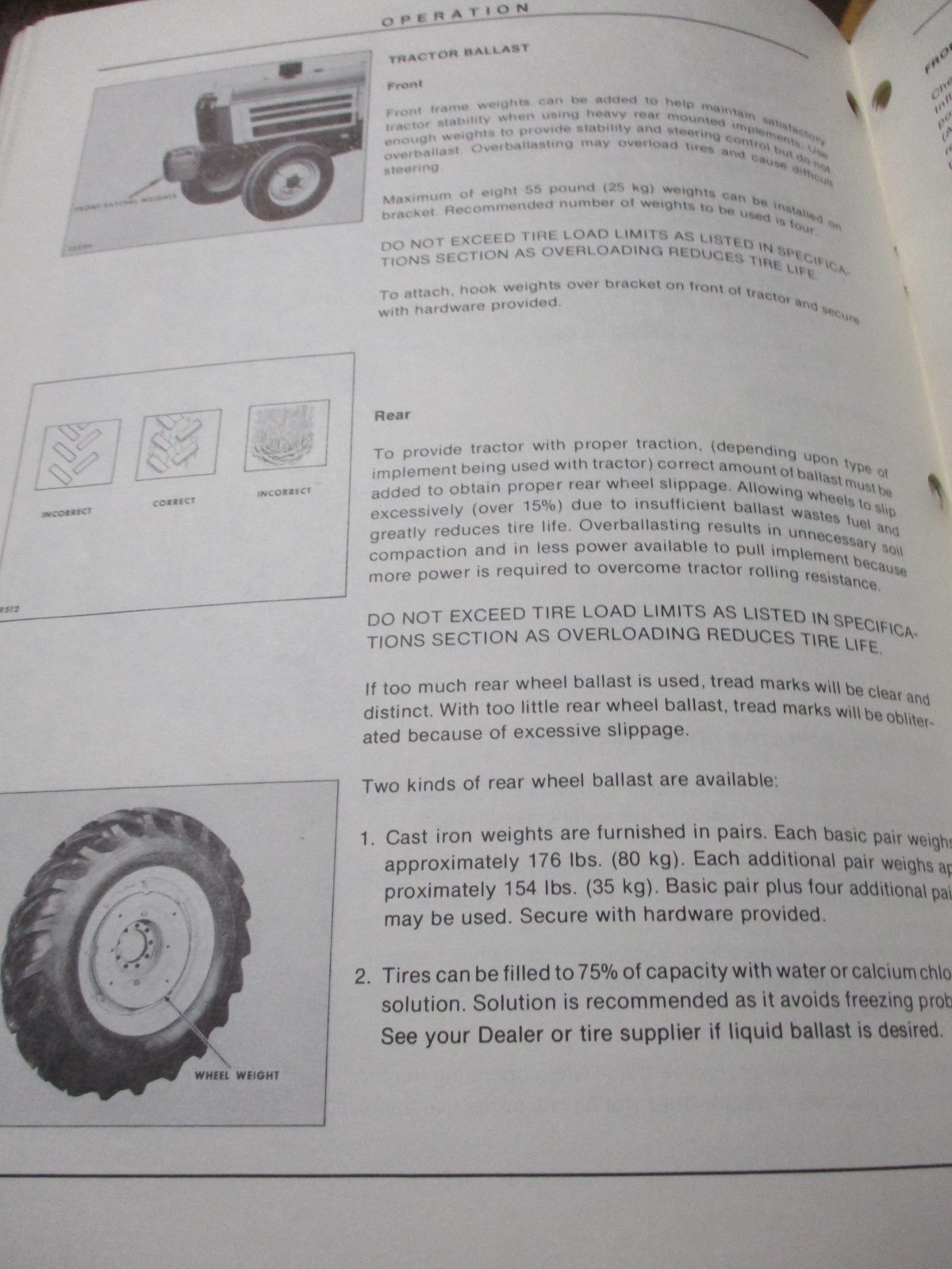 White 2-55 Field Boss Tractor Operator’s Manual 1982