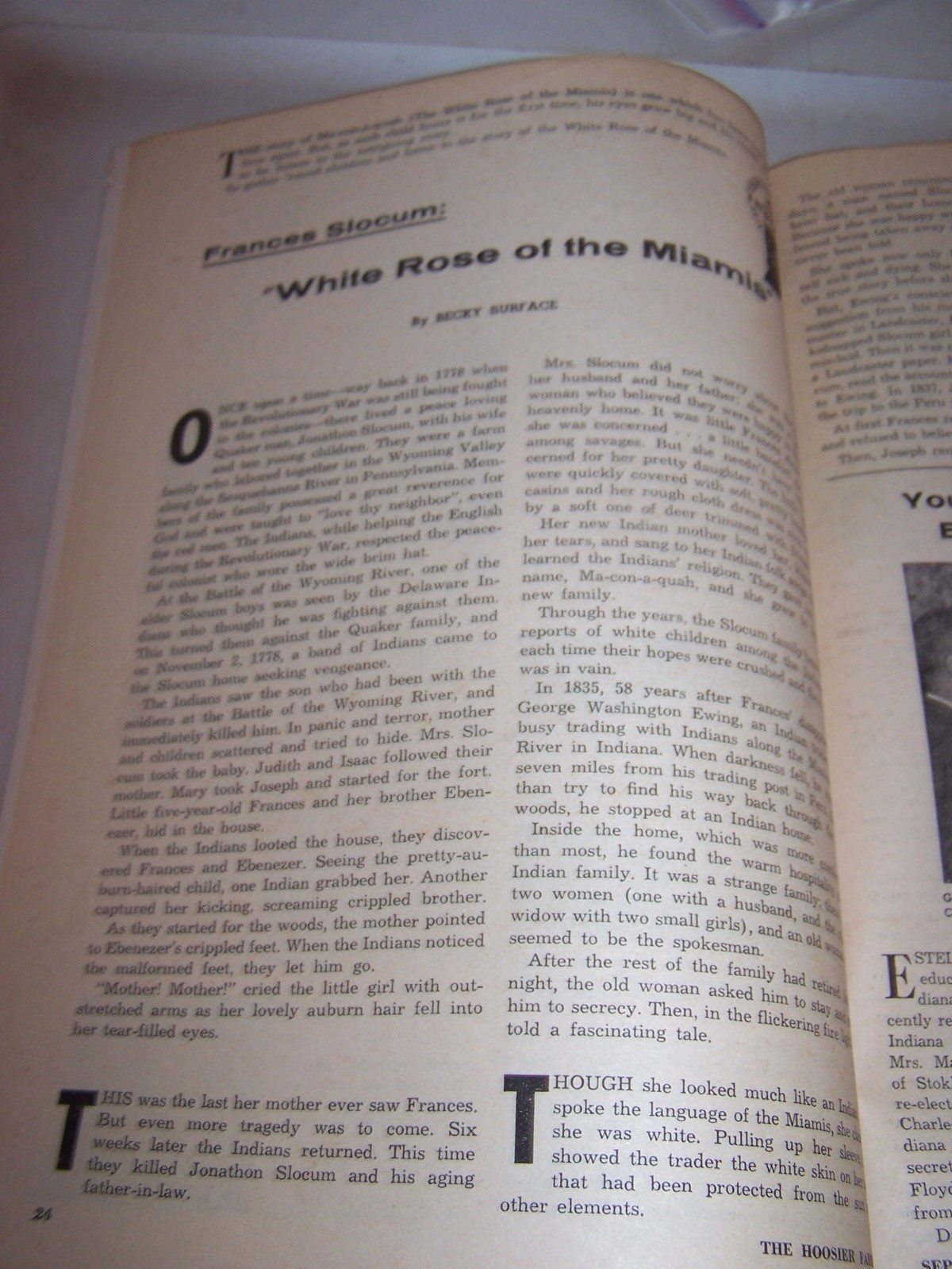 1966 HOOSIER FARMER Magazine INDIANA