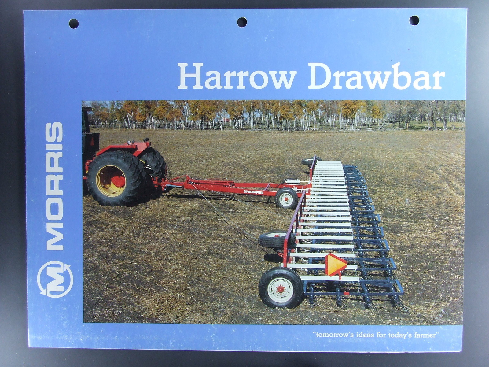 Morris Harrow Drawbar Dealers Brochure Tractor Farming