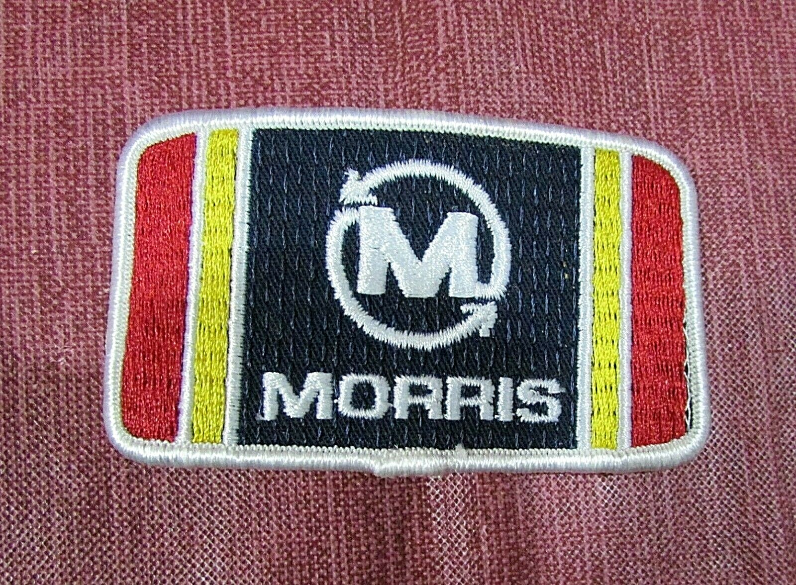 Vintage 1970’s Morris Farm Implements Equipment Rectangle Fabric Patch FREE S/H