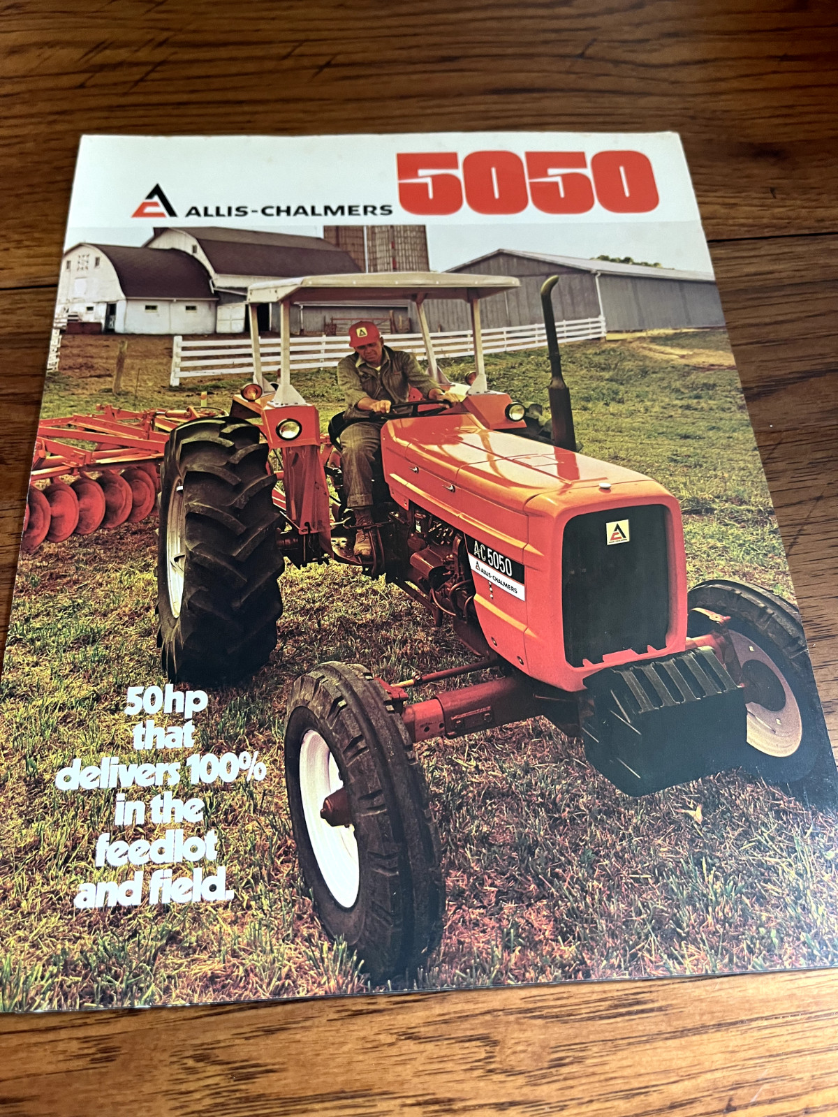 Allis Chalmers 5050 Tractor for 1979 Brochure FCCA