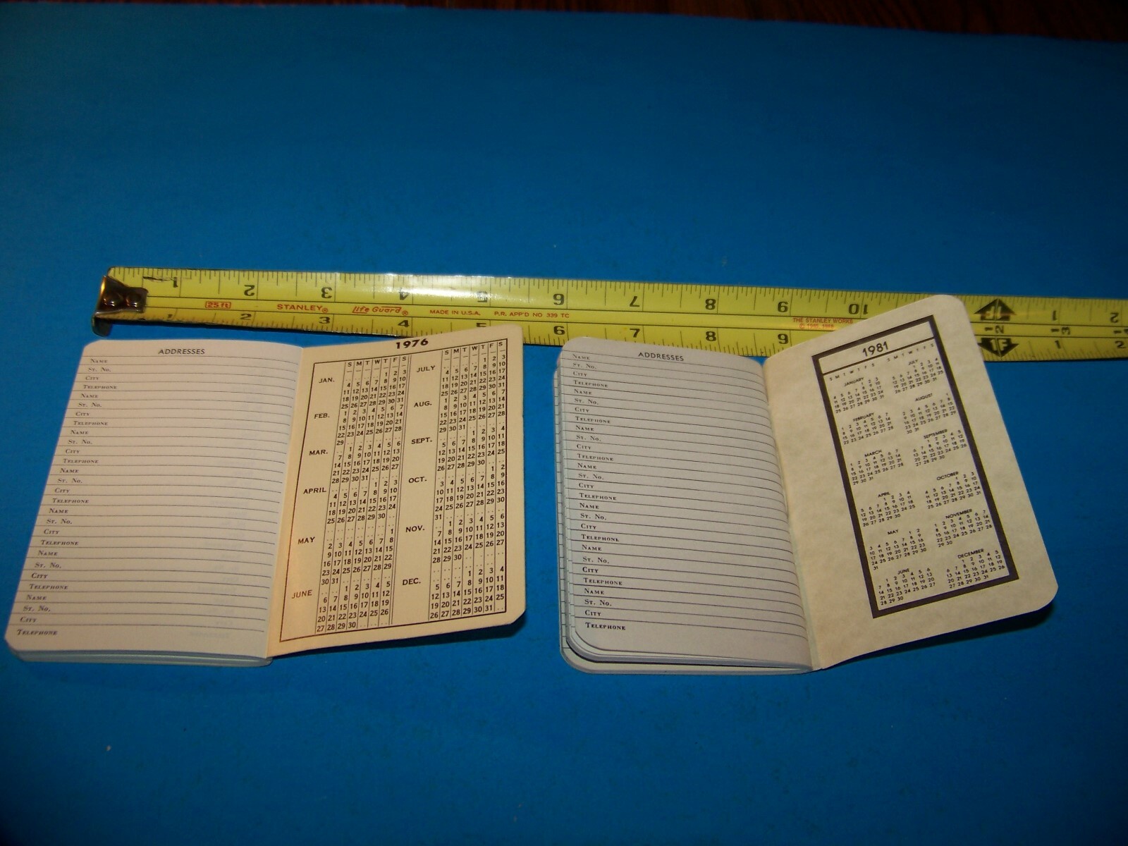 FMC Corp. Agricultural Farmers “Daily Reminder” Memo Booklet Vintage 1975 & 1980