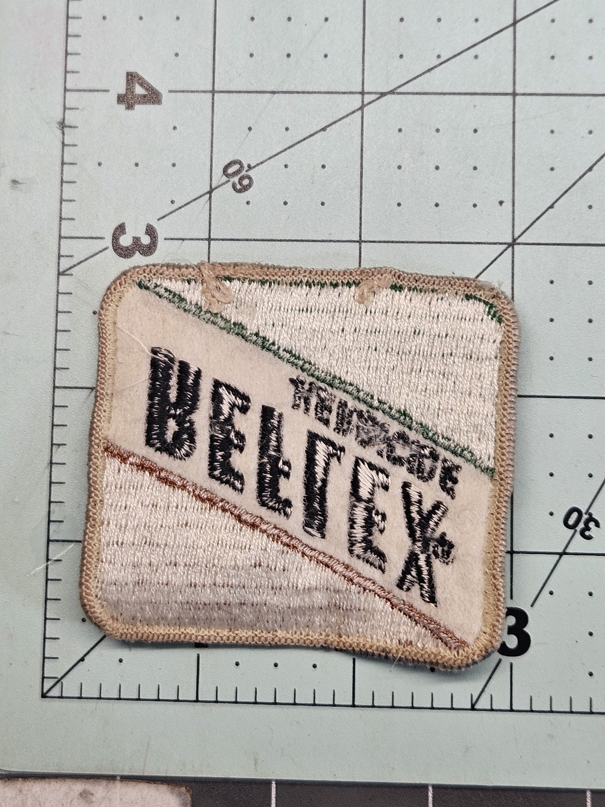Vintage REFLEX HERBICIDE Embroidered Patch Agriculture Farming Chemical Ad Logo