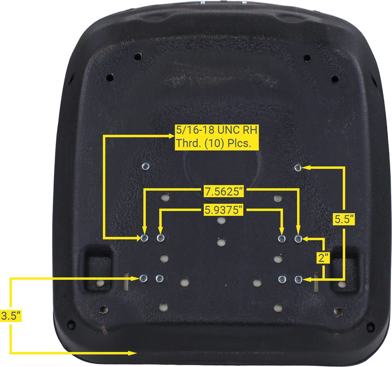 Seat A-B1AF243 fits Kubota Backhoe Loader B20 B20 BX24 BX24 BX25 BX25 L35 L35
