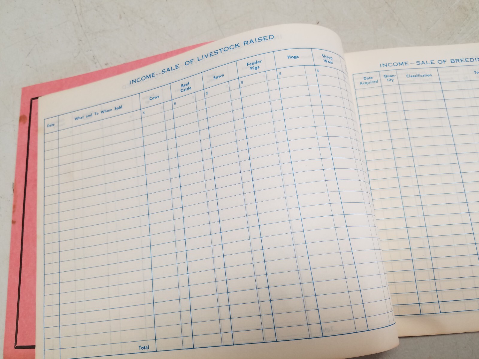 Farmer’s Co-Operative Farm Account Book 1966 (V)