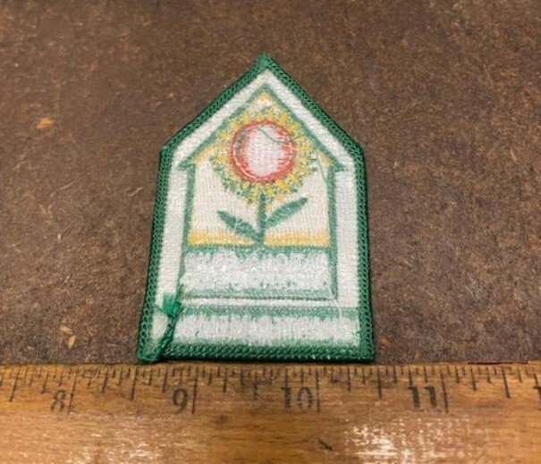 National Home Gardening Club – Charter Member Embroidered Patch (NOS)