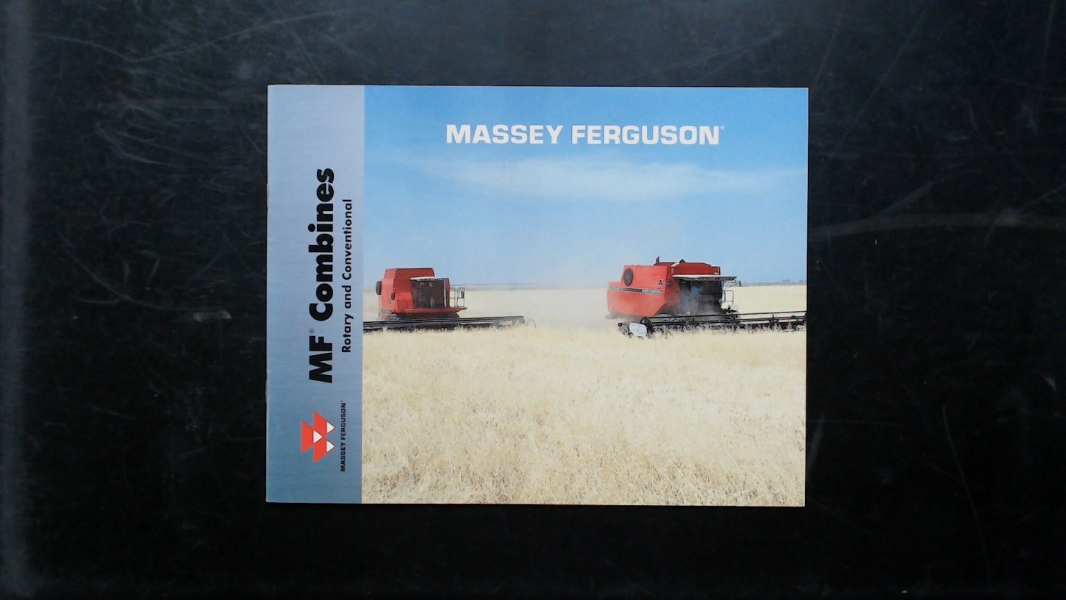 Massey Ferguson MF Combines Brochure Rotary Conventional Agriculture