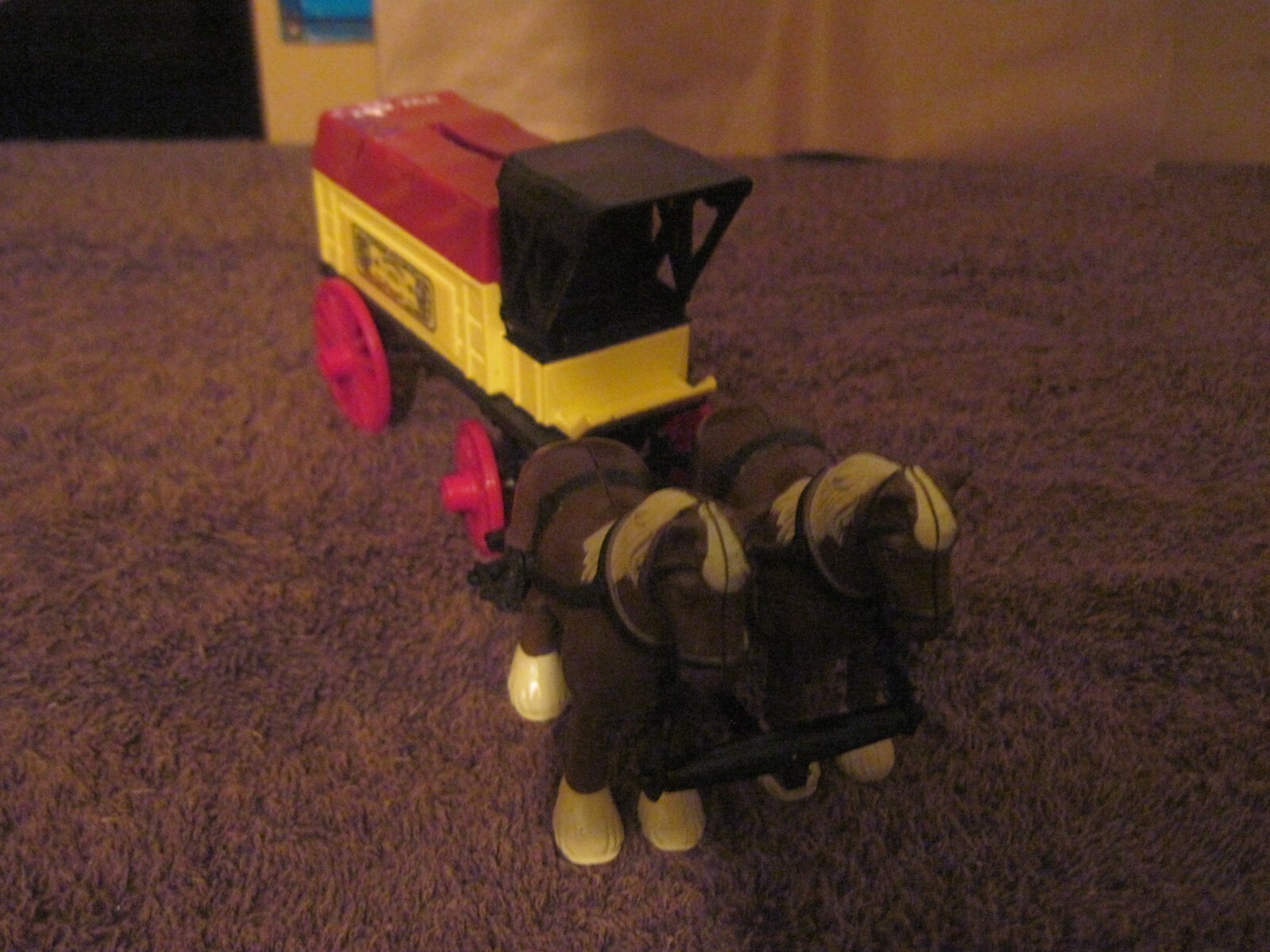 ERTL Farmer’s Almanac Horse and Delivery Wagon, Very Good Condition