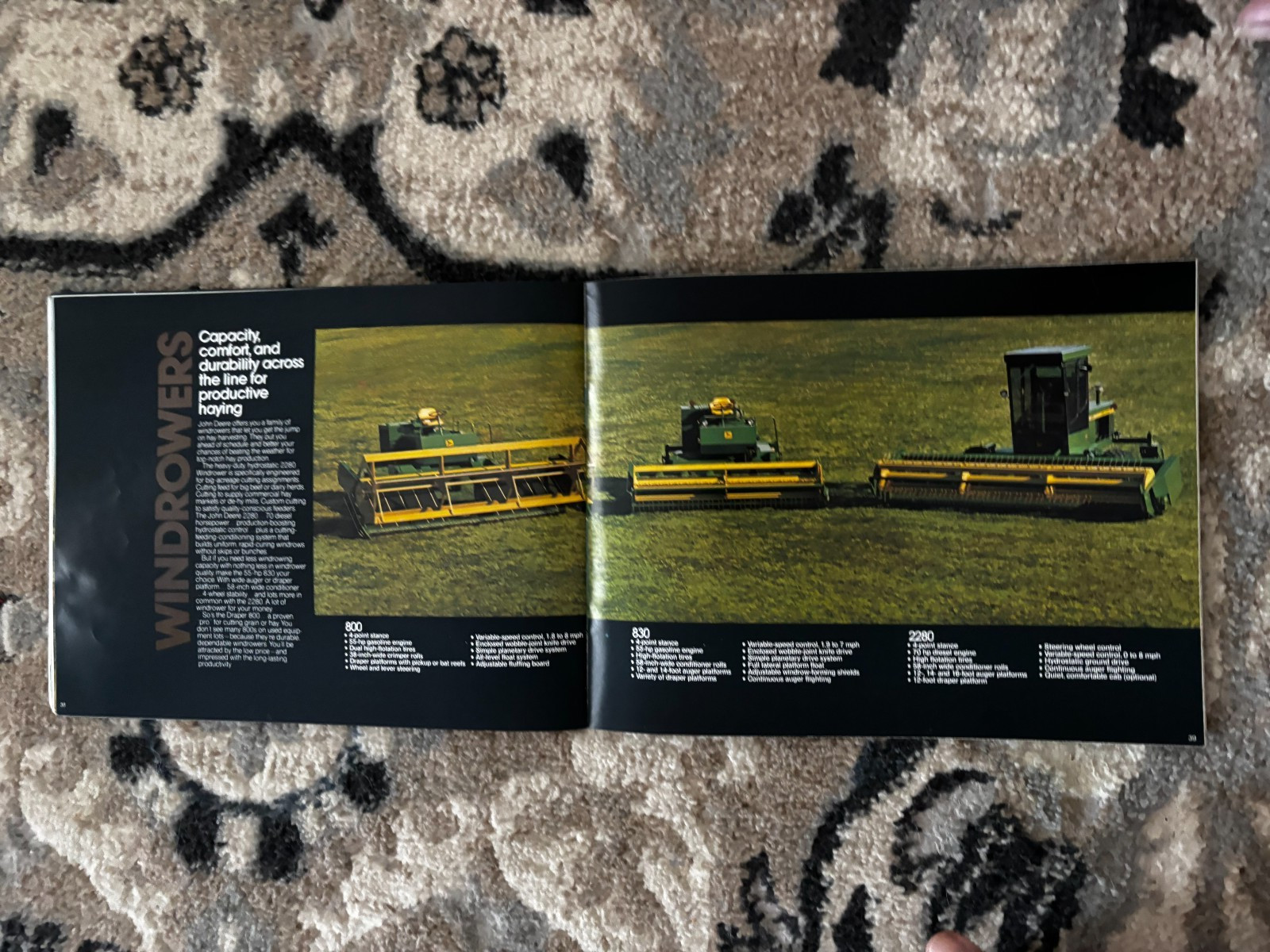 John Deere Haying Equipment for 1976 Brochure DCPA26