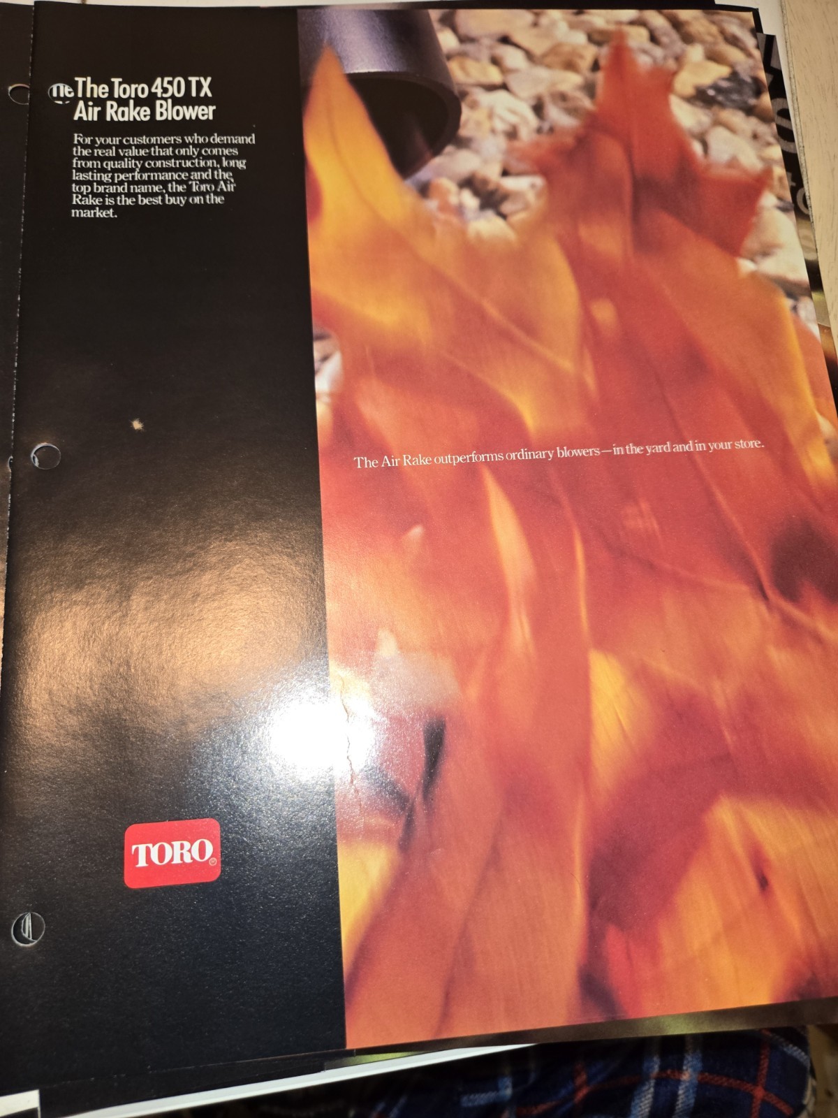 1987 TORO DEALERSHIP ADVERTISING 1987 FULL LINE MOWERS SNOW THROWER TRIMMERS ++