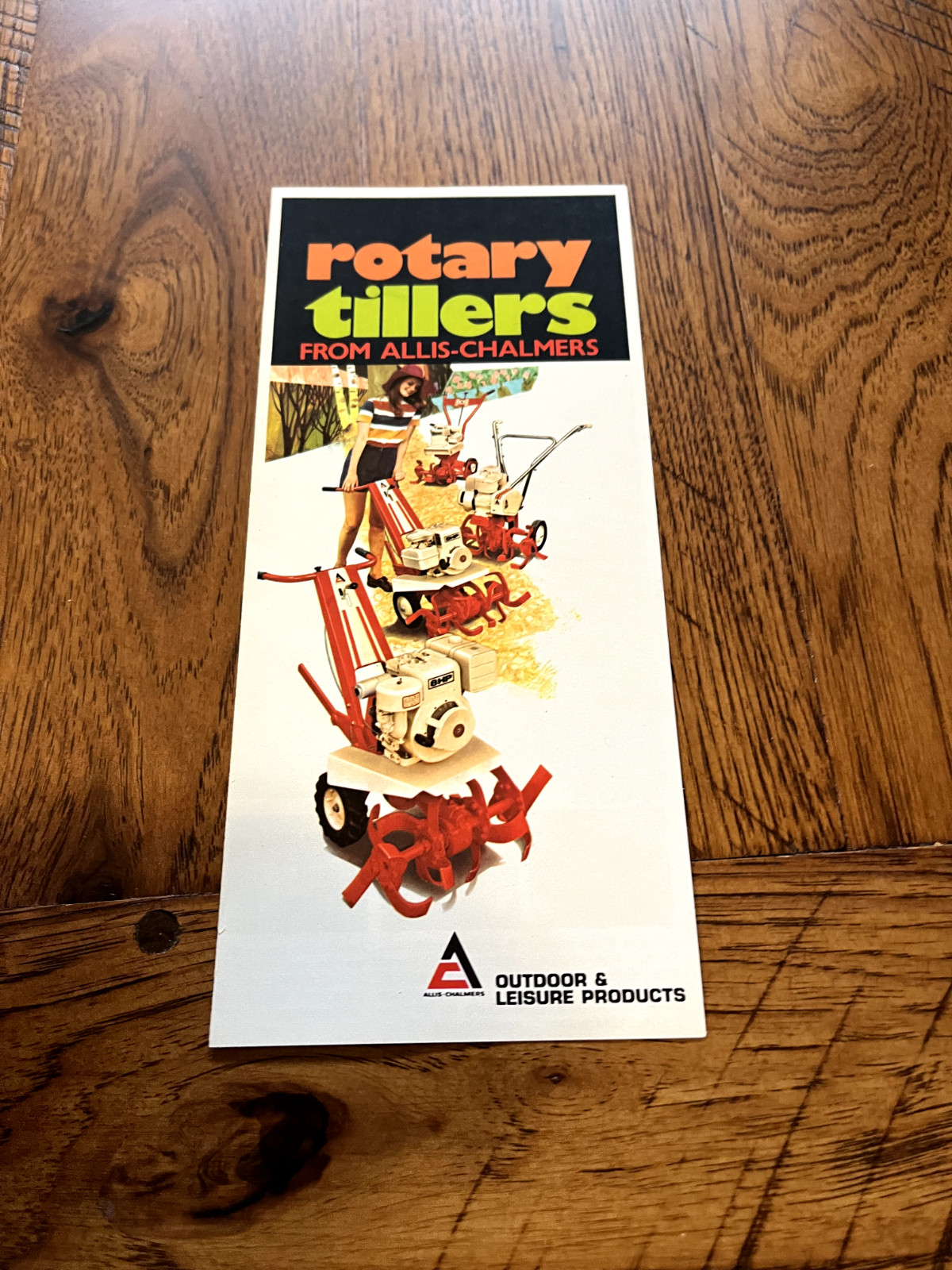 Allis Chalmers Rotary Tillers For 1971 Brochure FCCA