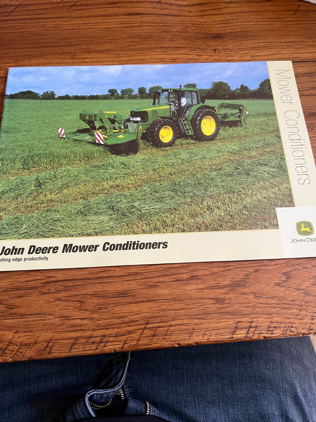 John Deere Mower Conditioners For 2003 Brochure FCCA