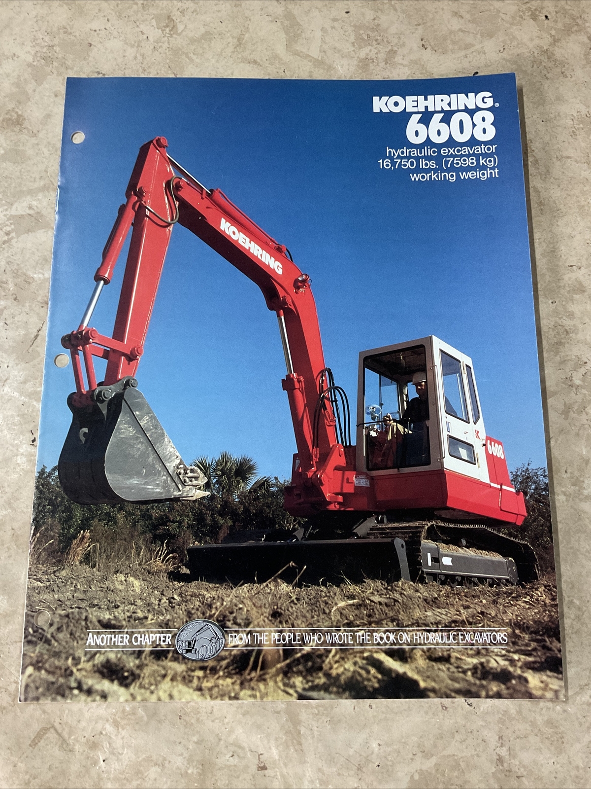 Bantam, Koehring 6608 Excavator Sales Brochure, Literature