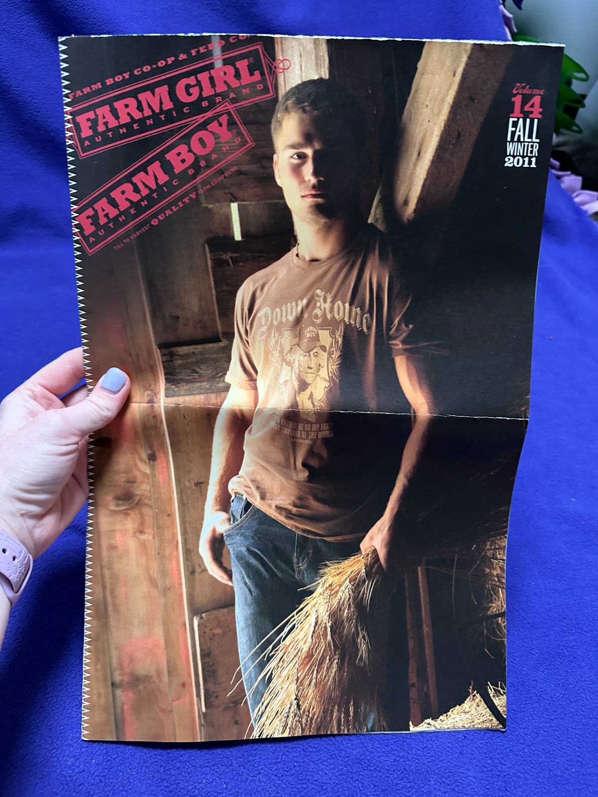 Farm Boy Farm Girl Poster Product Book Promotional 2010 560 Diesel Austin O’Mall