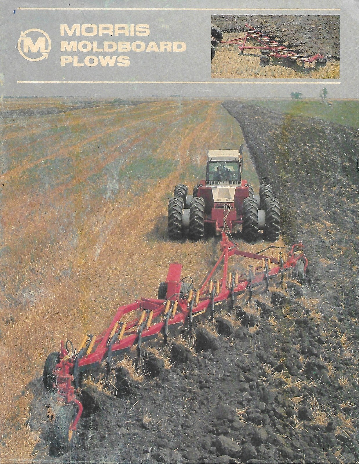 Farm Implement Brochure – Morris – 921 923 1020 – Moldboard Plows (F8081)