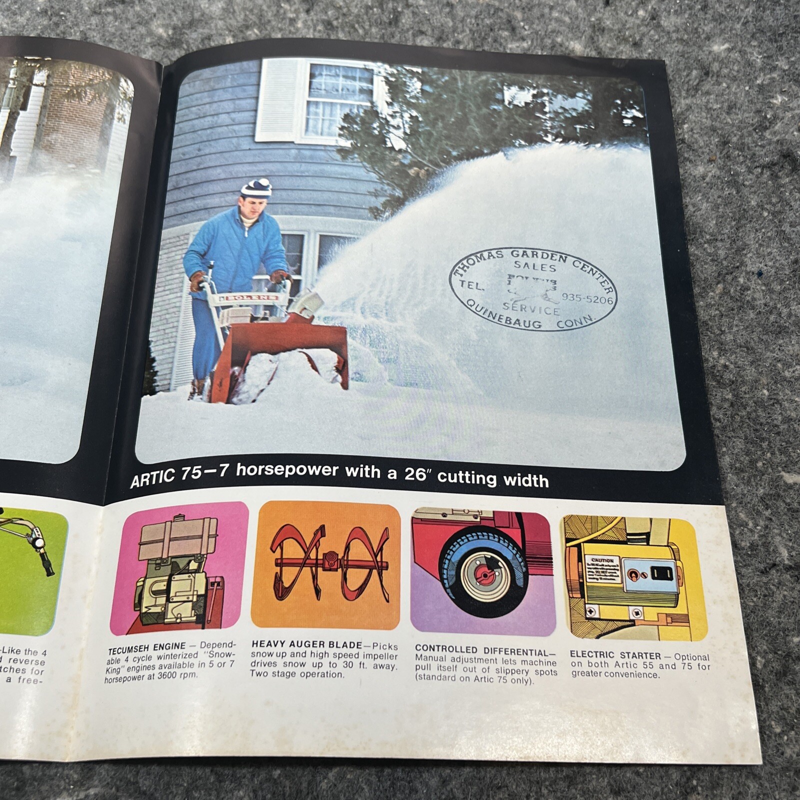 Original Bolens Snow Removal Equipment …for a ‘no shovel’ winter Brochure