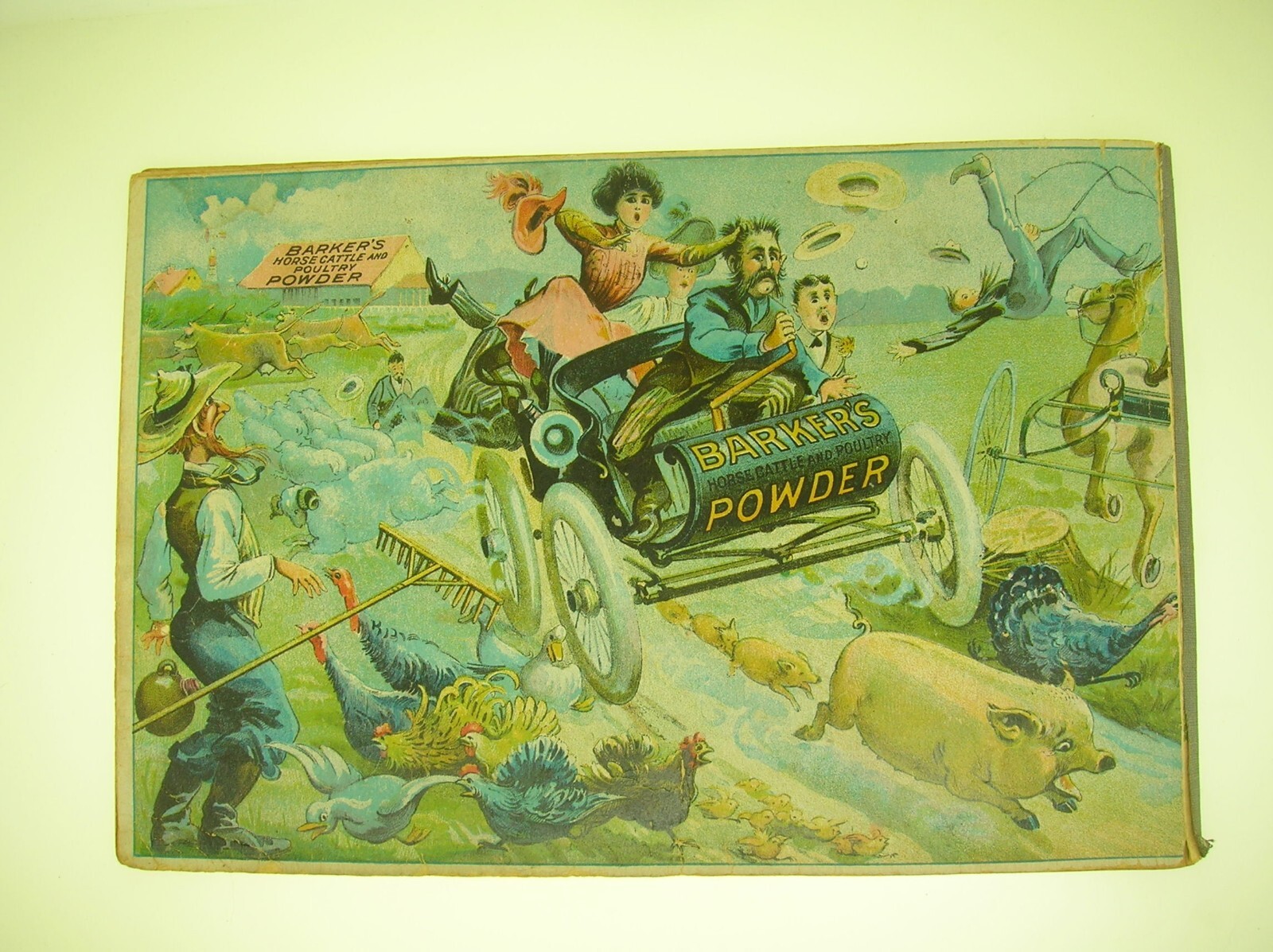 C. 1900 BARKER’S KOMIC PICTURE SOUVENIR PART 1,2,3 AND 4 – BLACK AMERICAN – B/O