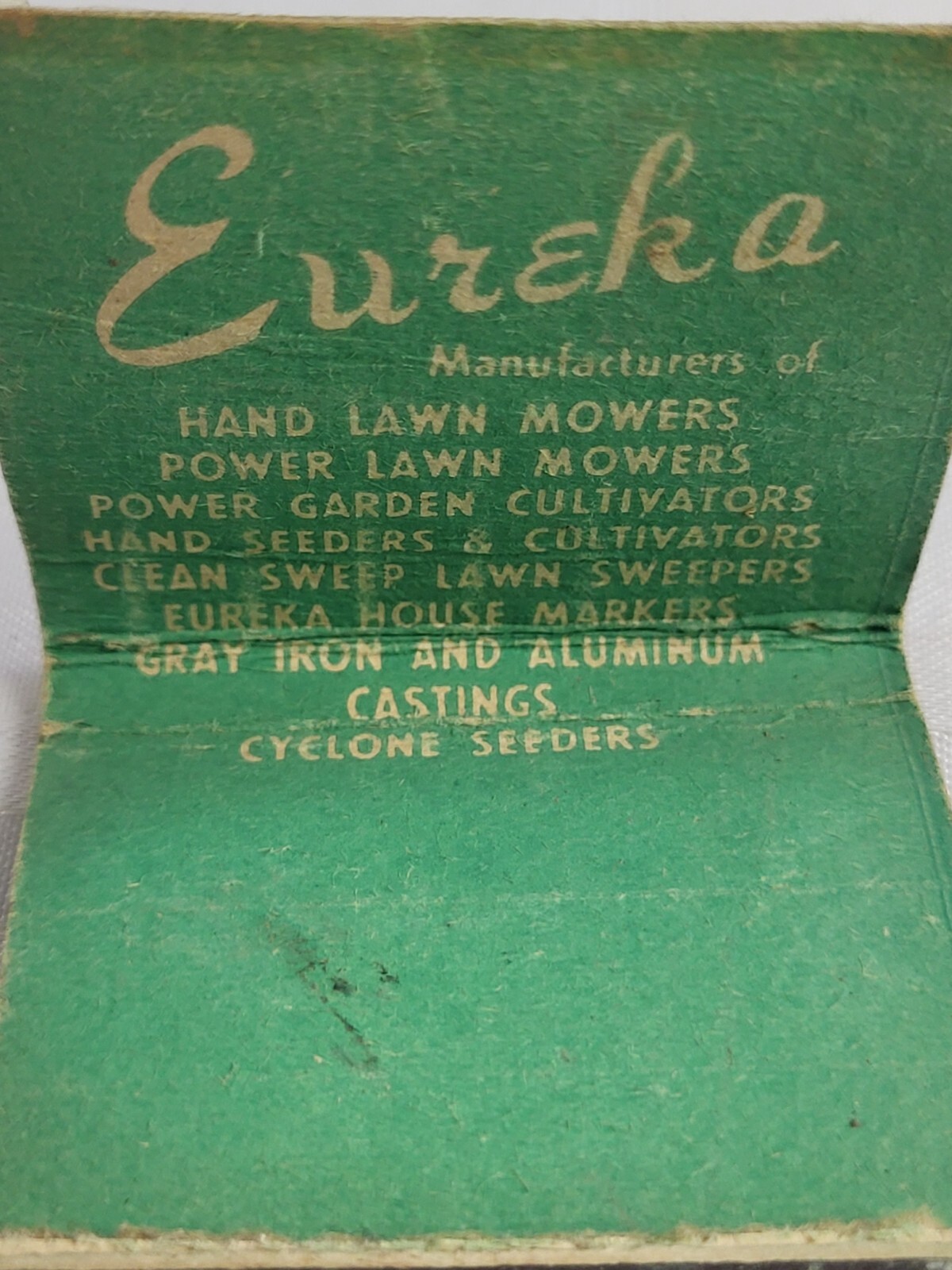 1940’S EUREKA WOODSTOCK CANADA CANADIAN CLIPPER LAWN MOWER ADVERTISING VINTAGE