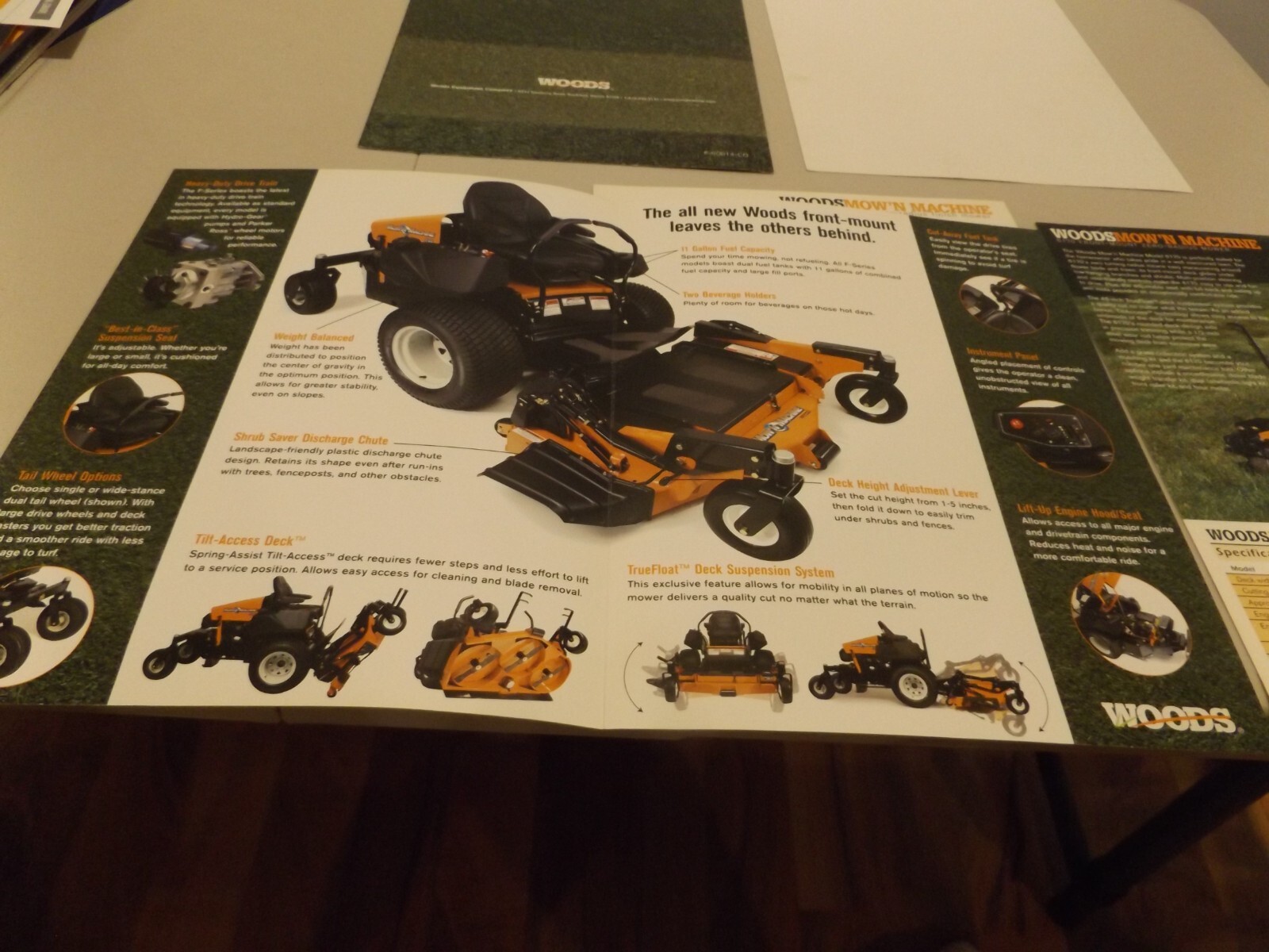 5-pc. WOODS MOW’N MACHINES, 2001-2002