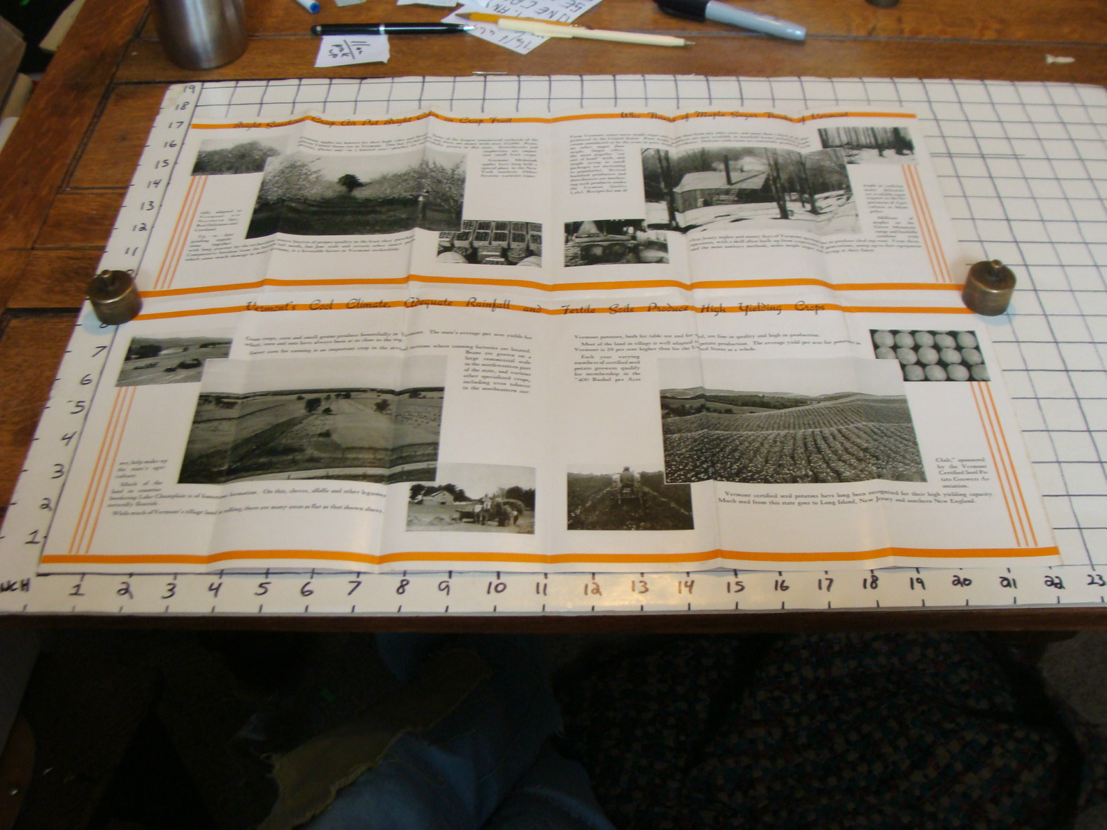 Vintage Paper: VERMONT AGRICULTURE Brochure, no date but 1920’s or 30’s