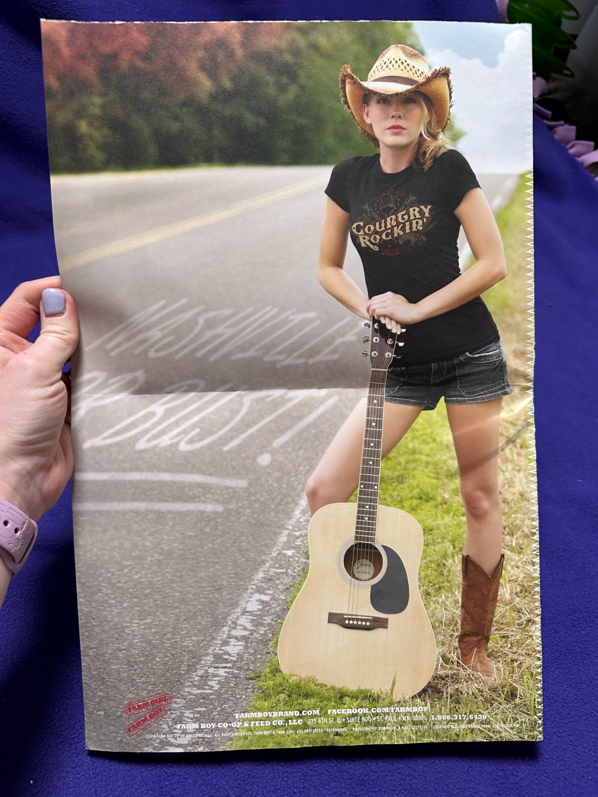 Farm Boy Farm Girl Poster Product Book Promotional 2010 560 Diesel Austin O’Mall